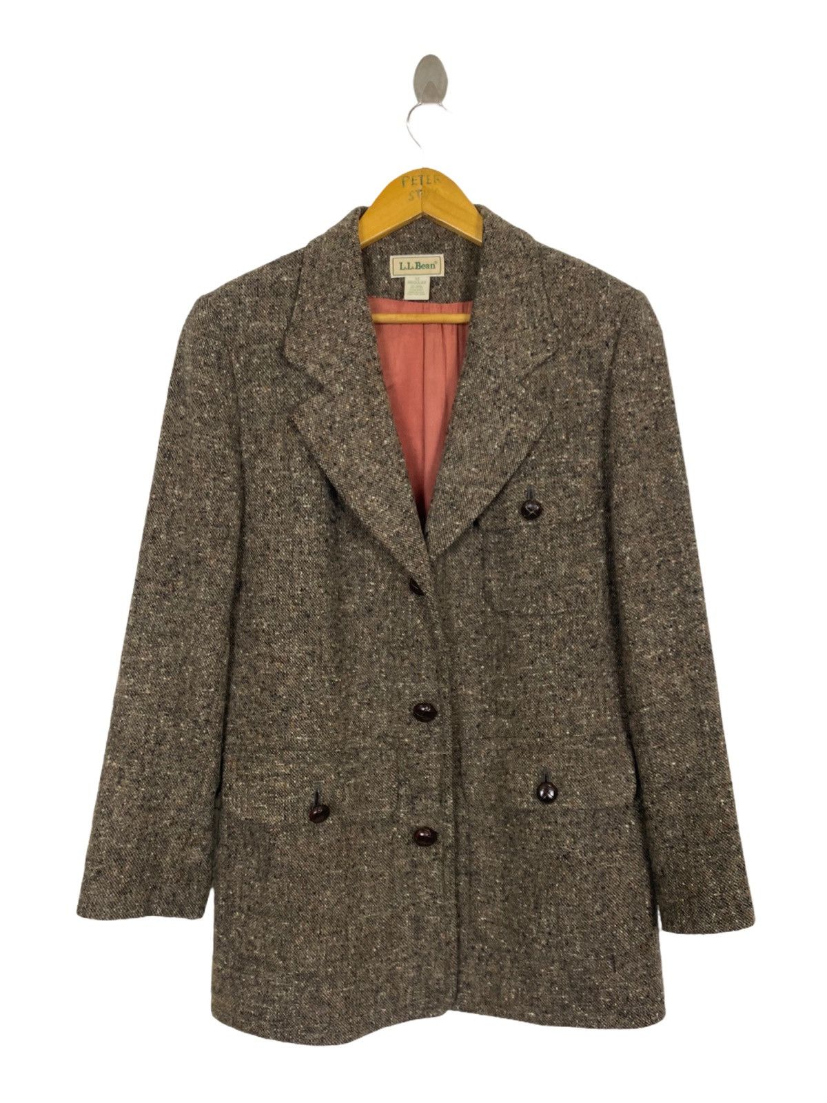 L.L. Bean × Vintage VINTAGE L.L BEAN MADE IN USA JACKET WOOL FABRIC- GK119 Size US L / EU 52-54 / 3 - 1 Thumbnail