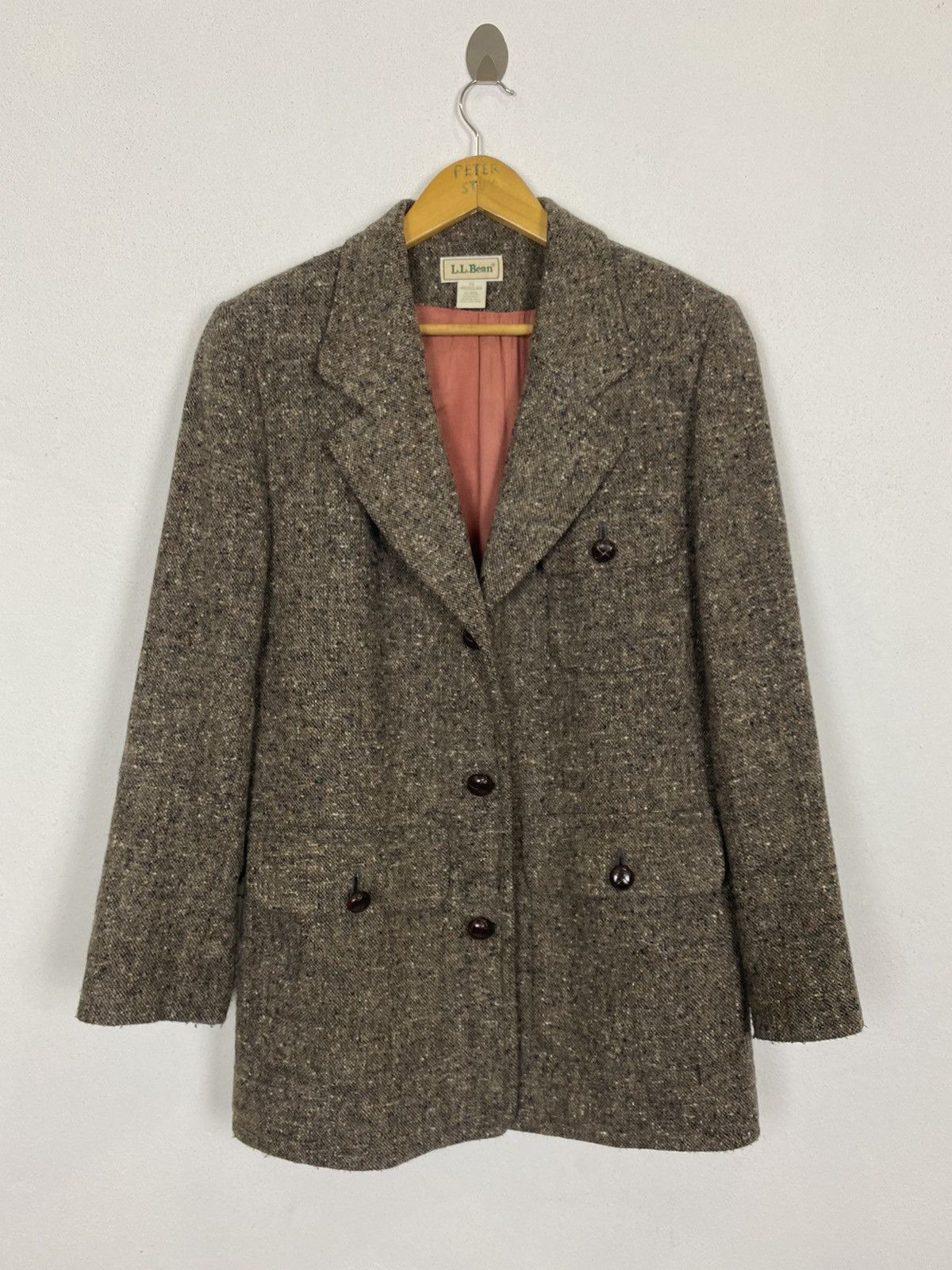 L.L. Bean × Vintage VINTAGE L.L BEAN MADE IN USA JACKET WOOL FABRIC- GK119 Size US L / EU 52-54 / 3 - 2 Thumbnail