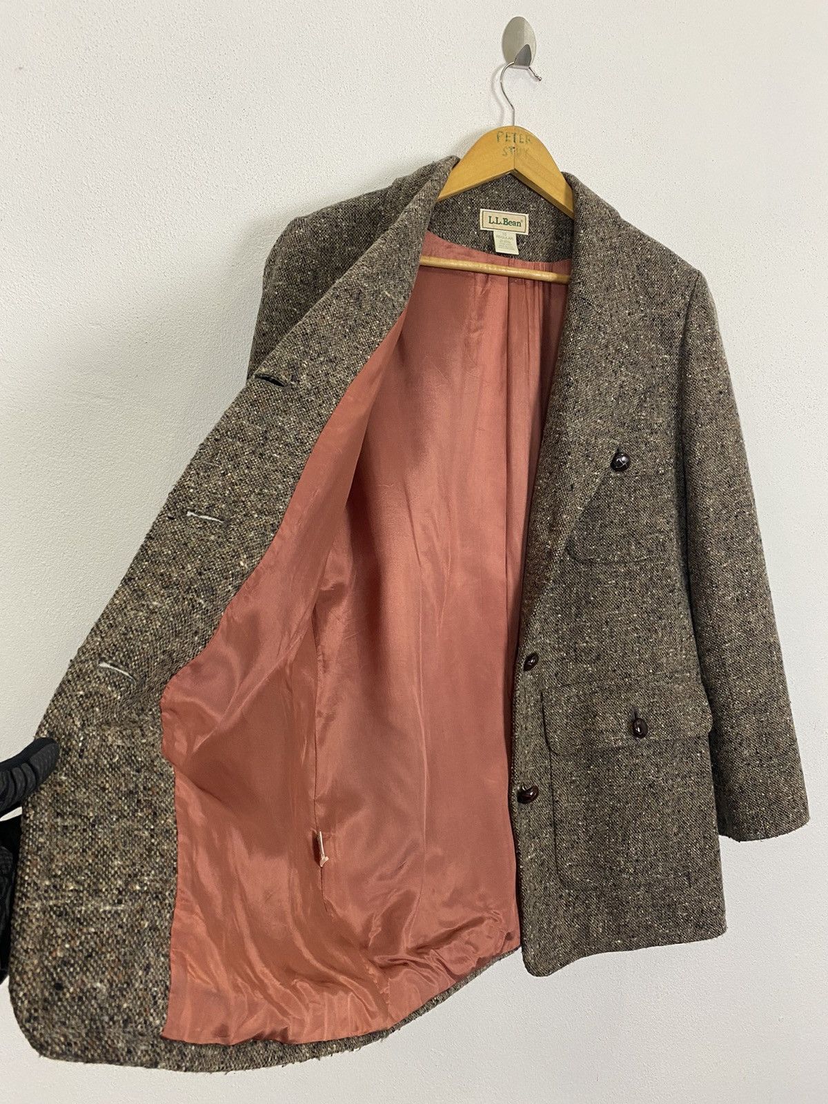L.L. Bean × Vintage VINTAGE L.L BEAN MADE IN USA JACKET WOOL FABRIC- GK119 Size US L / EU 52-54 / 3 - 4 Thumbnail
