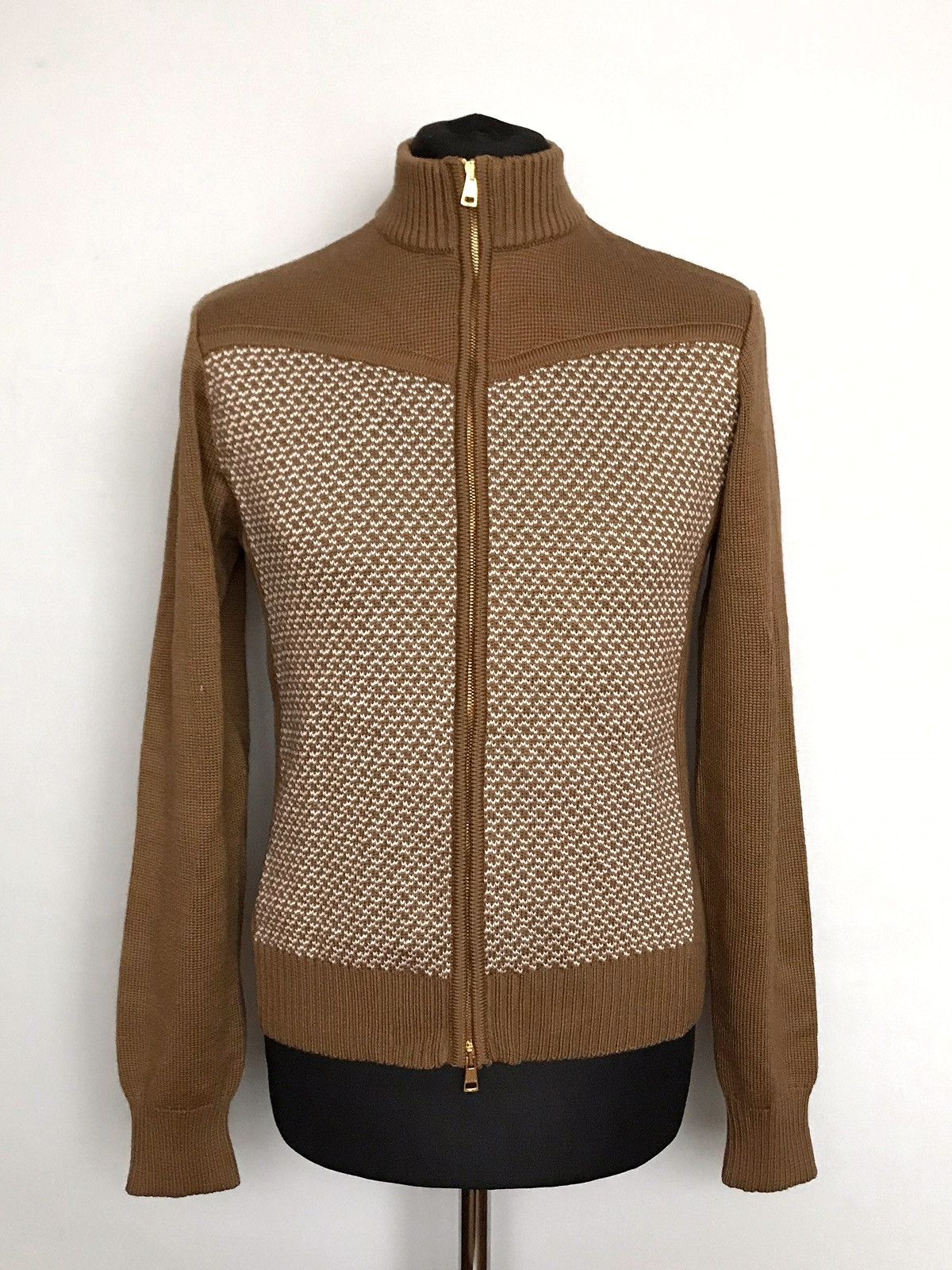 Gucci Final Price🔥VINTAGE GUCCI WOOL/CASHMERE ZIP CARDIGAN Size US M / EU 48-50 / 2 - 1 Thumbnail