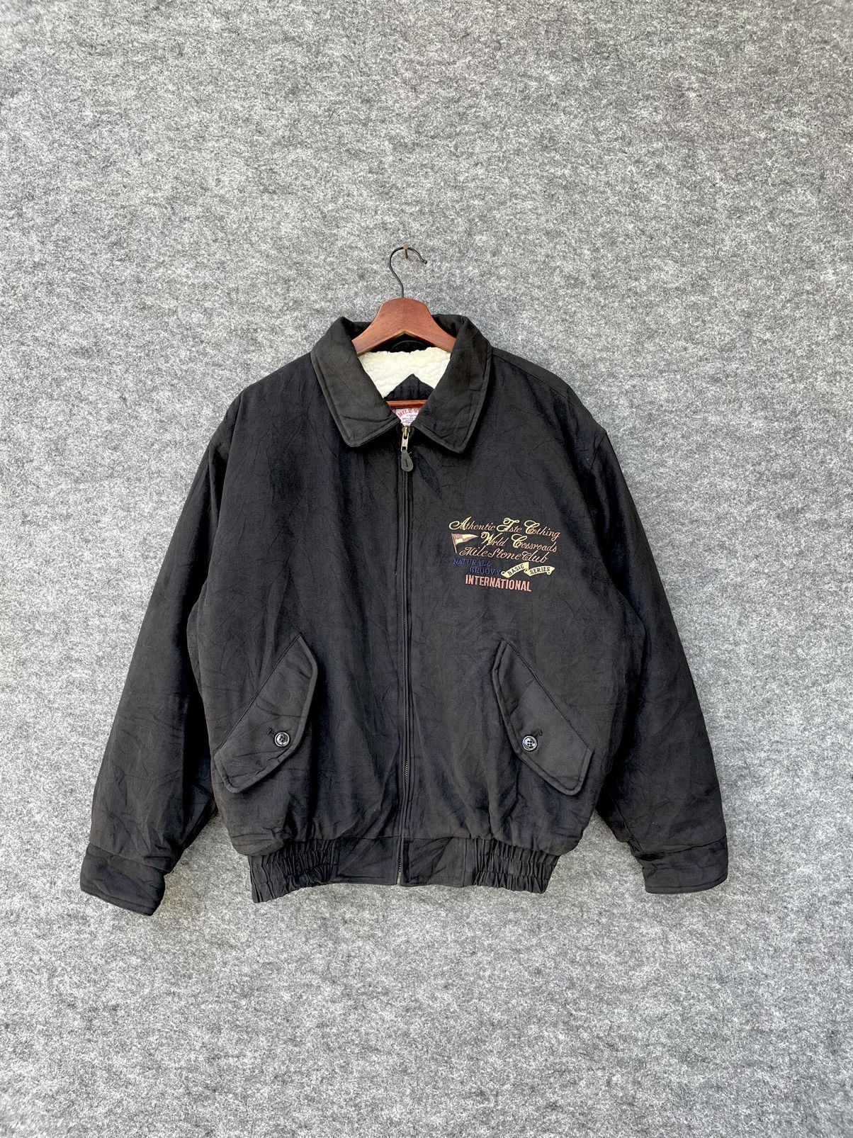 Japanese Brand × Vintage VINTAGE MILESTONE SHEARLING JACKET Size US L / EU 52-54 / 3 - 3 Thumbnail