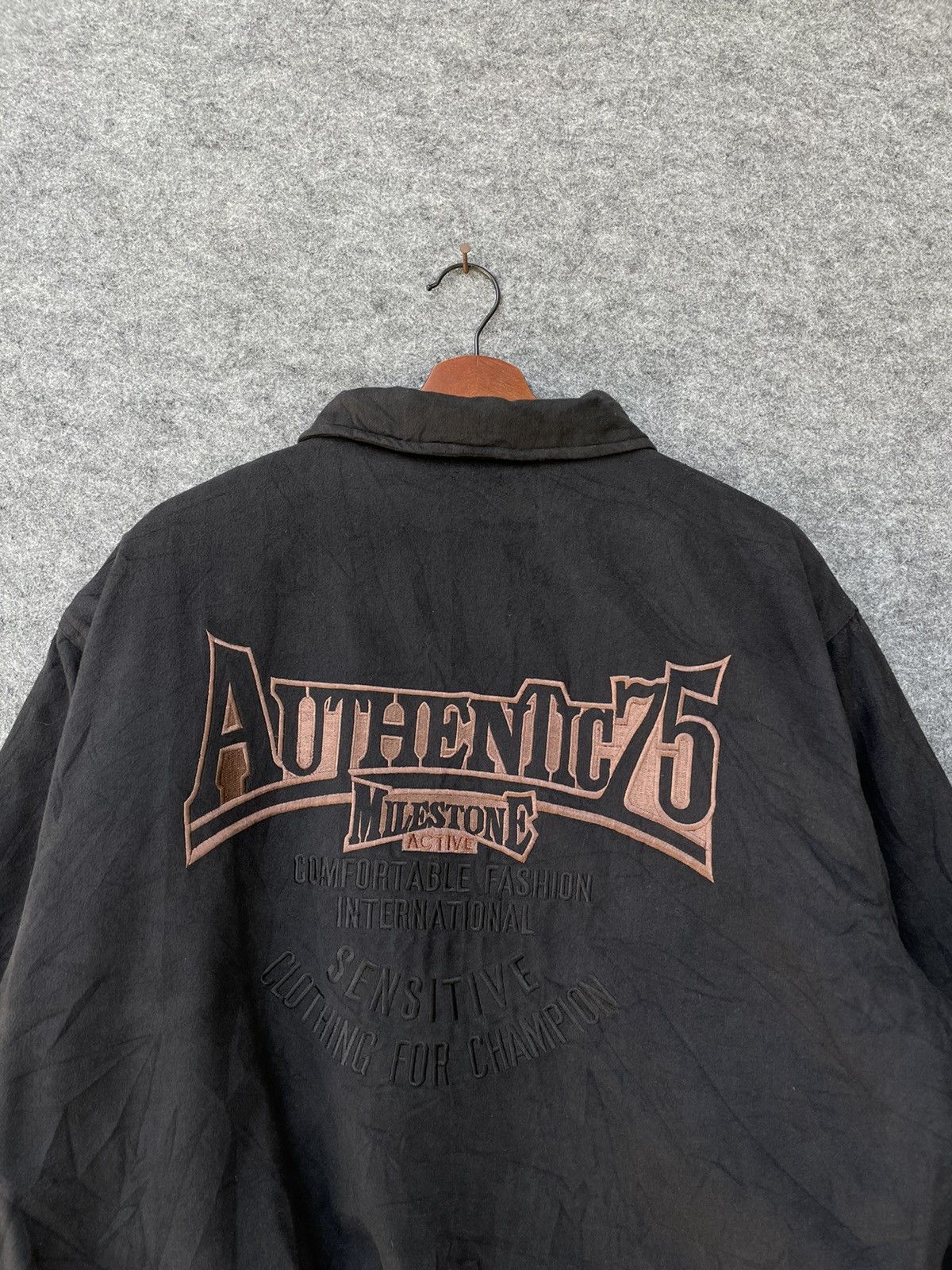 Japanese Brand × Vintage VINTAGE MILESTONE SHEARLING JACKET Size US L / EU 52-54 / 3 - 2 Thumbnail