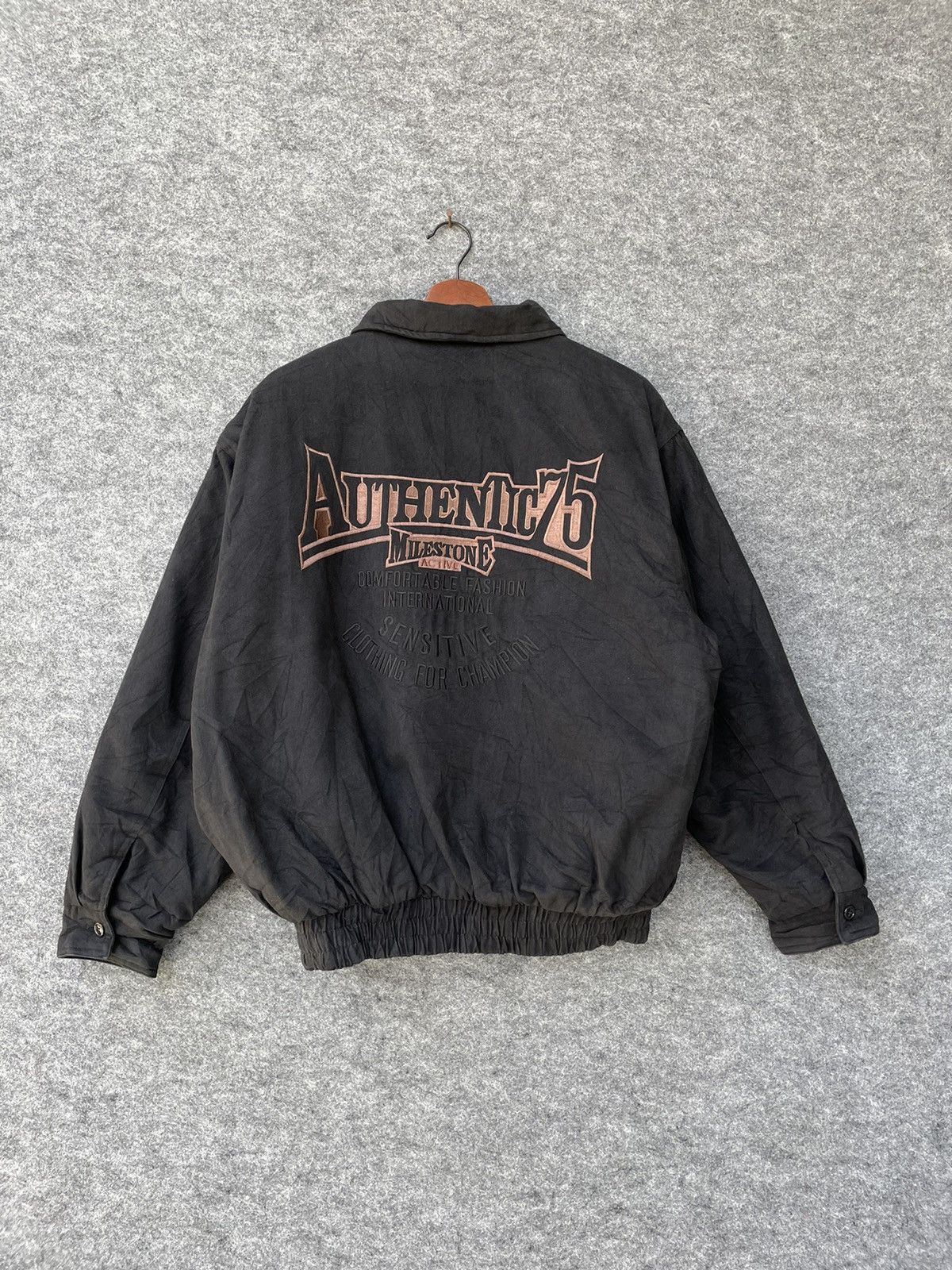 Japanese Brand × Vintage VINTAGE MILESTONE SHEARLING JACKET Size US L / EU 52-54 / 3 - 1 Thumbnail