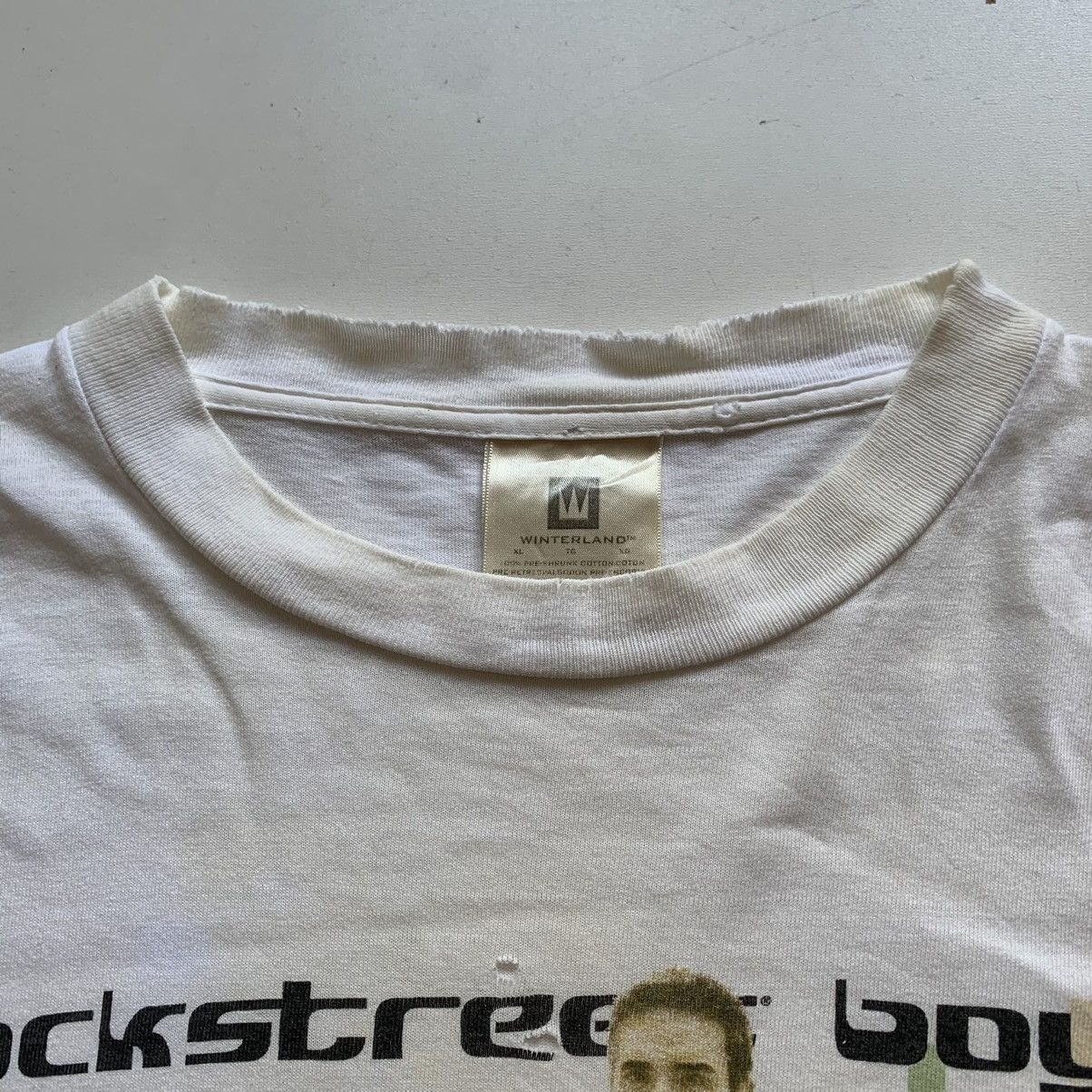 Band Tees Vintage 90s Backstreet Boys Shirt Men's XL White Rare Size US XL / EU 56 / 4 - 4 Thumbnail