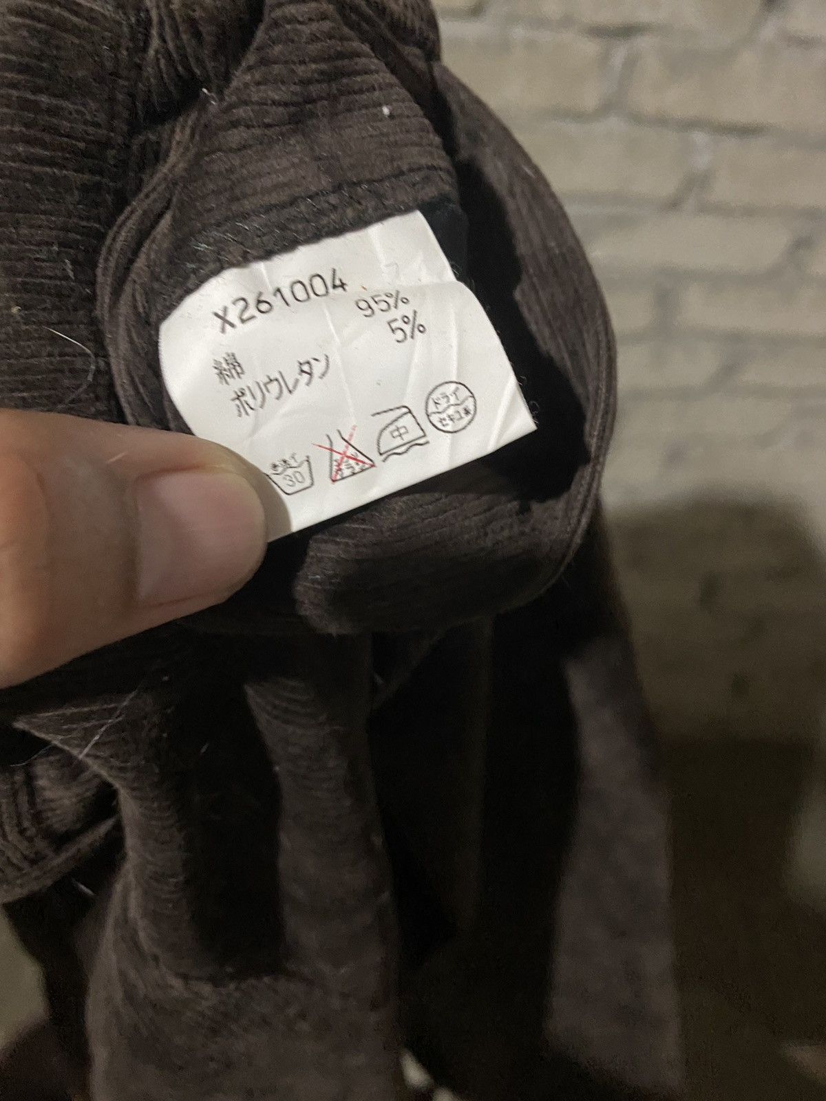 Designer × Yohji Yamamoto 🔥SALE🔥YOHJI YAMAMOTO CORDUROY PANTS Size US 31 - 8 Thumbnail