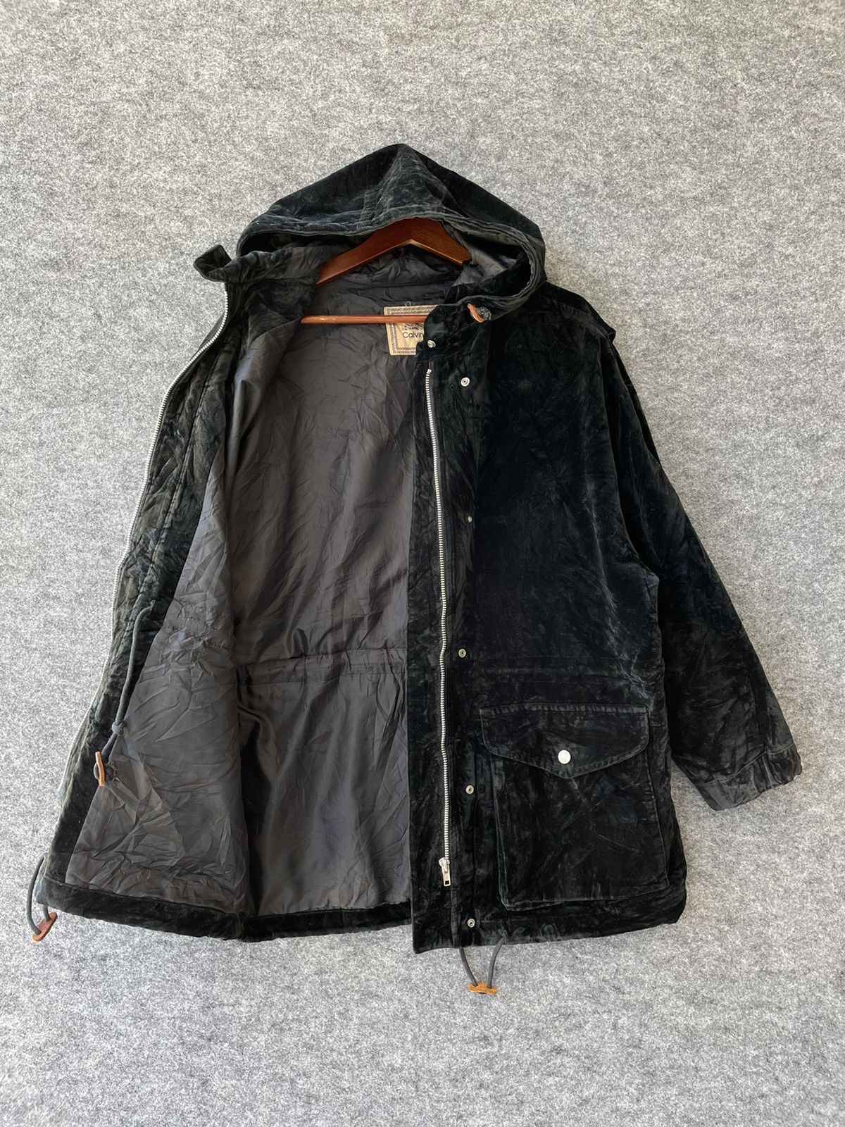 Calvin Klein CALVIN KLEIN VELVET CHORE JACKET Size US M / EU 48-50 / 2 - 5 Thumbnail