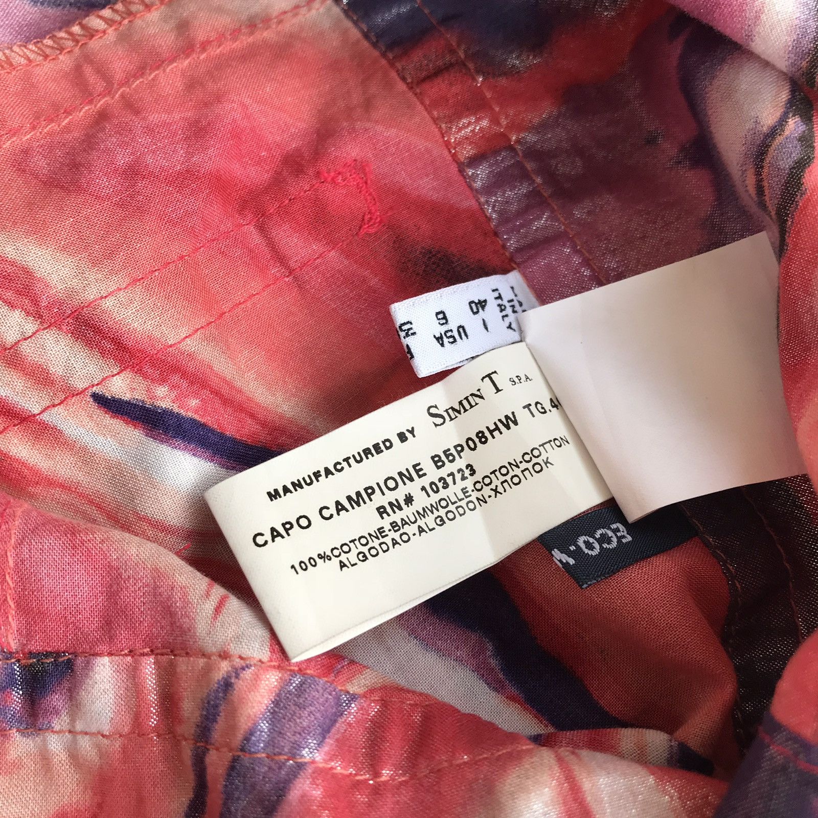 Armani Italian Luxury Fashion Classic Paperthin Dyed Cropped Pant Size US 36 / EU 52 - 10 Thumbnail