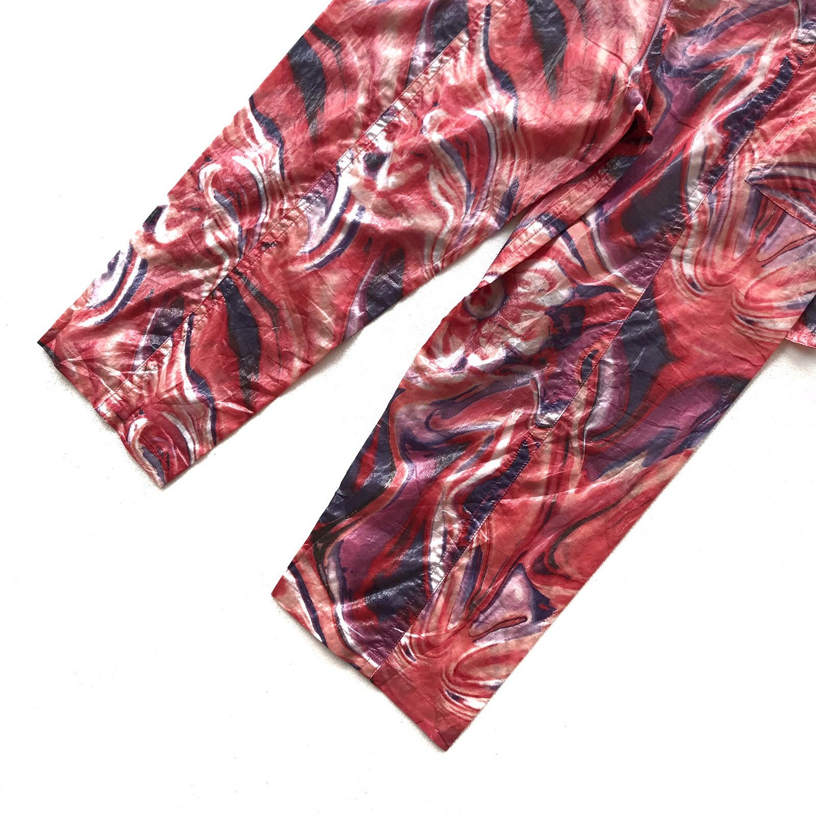 Armani Italian Luxury Fashion Classic Paperthin Dyed Cropped Pant Size US 36 / EU 52 - 8 Thumbnail