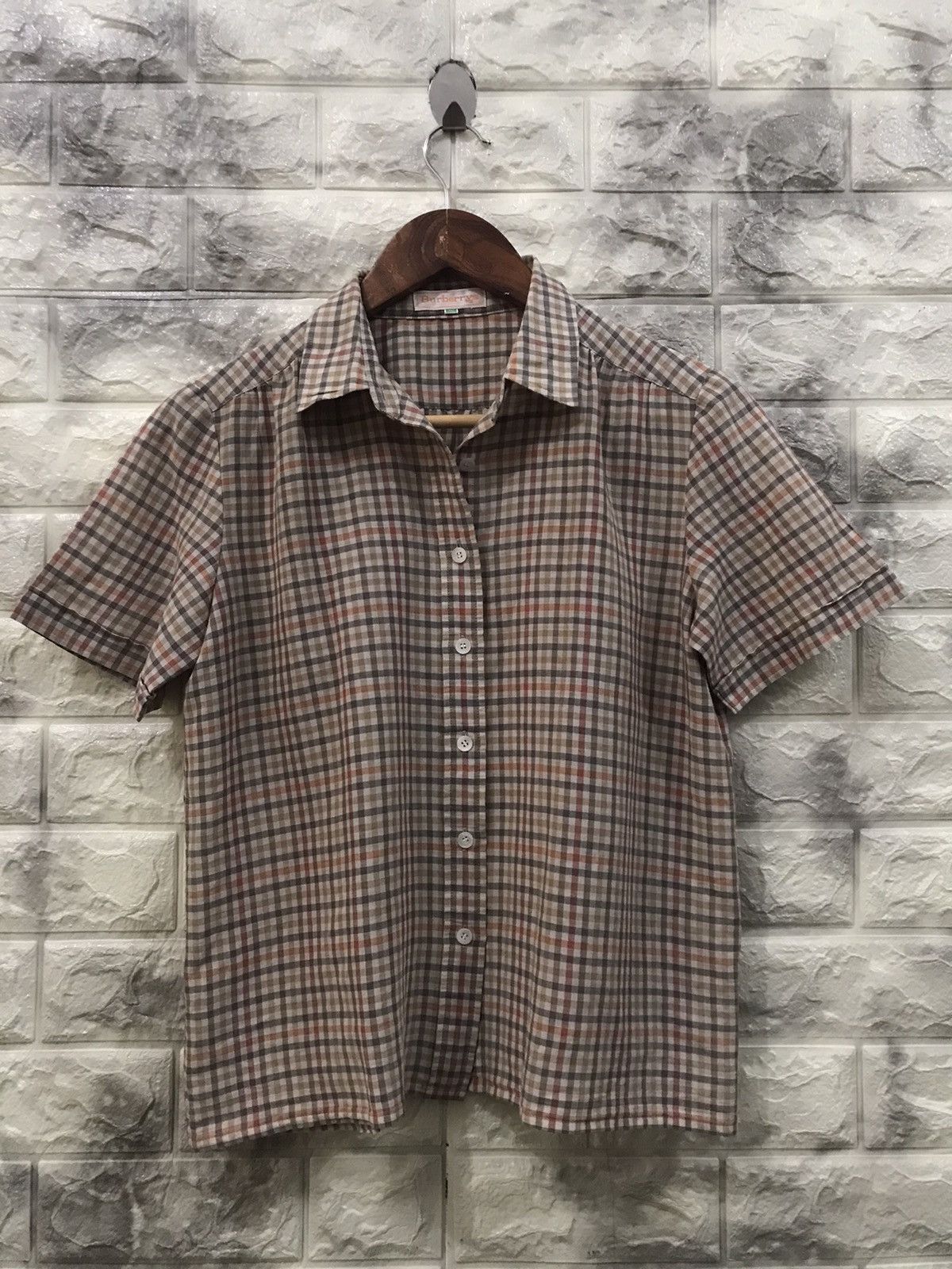 Burberry Vintage Burberrys Women’s Flannel Size S / US 4 / IT 40 - 1 Thumbnail