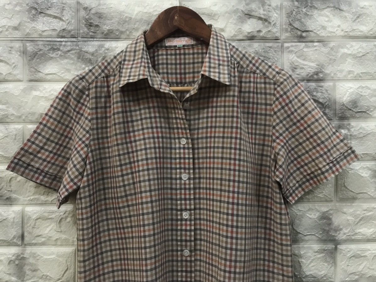 Burberry Vintage Burberrys Women’s Flannel Size S / US 4 / IT 40 - 3 Thumbnail
