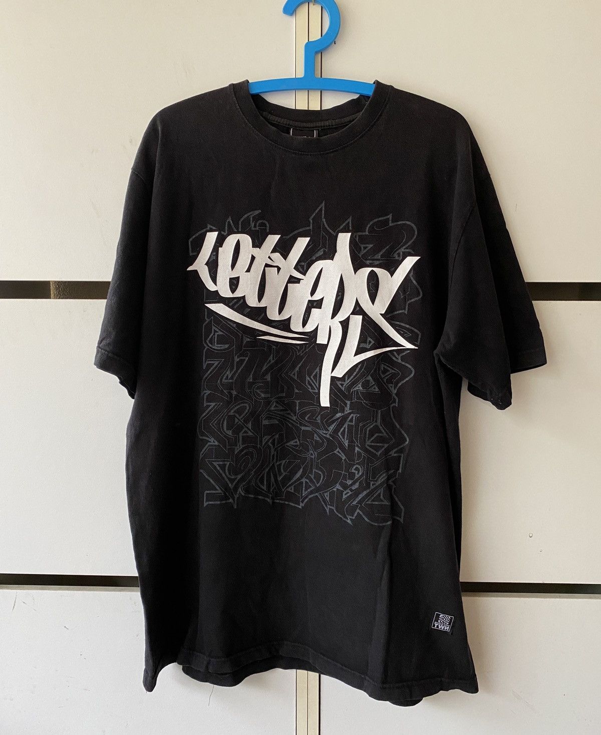 Designer × Japanese Brand LETTERS PRINT THE WORTH NOW T SHIRT Size US XL / EU 56 / 4 - 1 Thumbnail