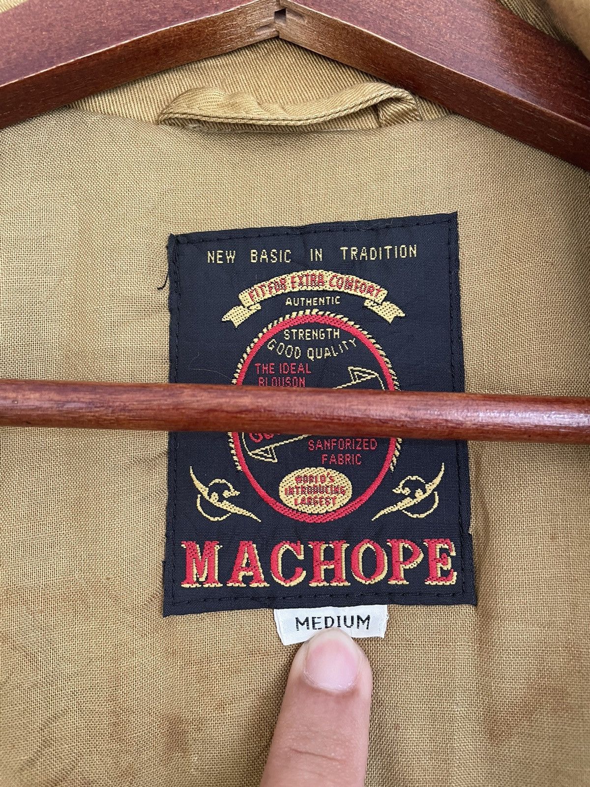 Japanese Brand × Vintage VINTAGE MACHOPE JACKET Size US M / EU 48-50 / 2 - 7 Thumbnail
