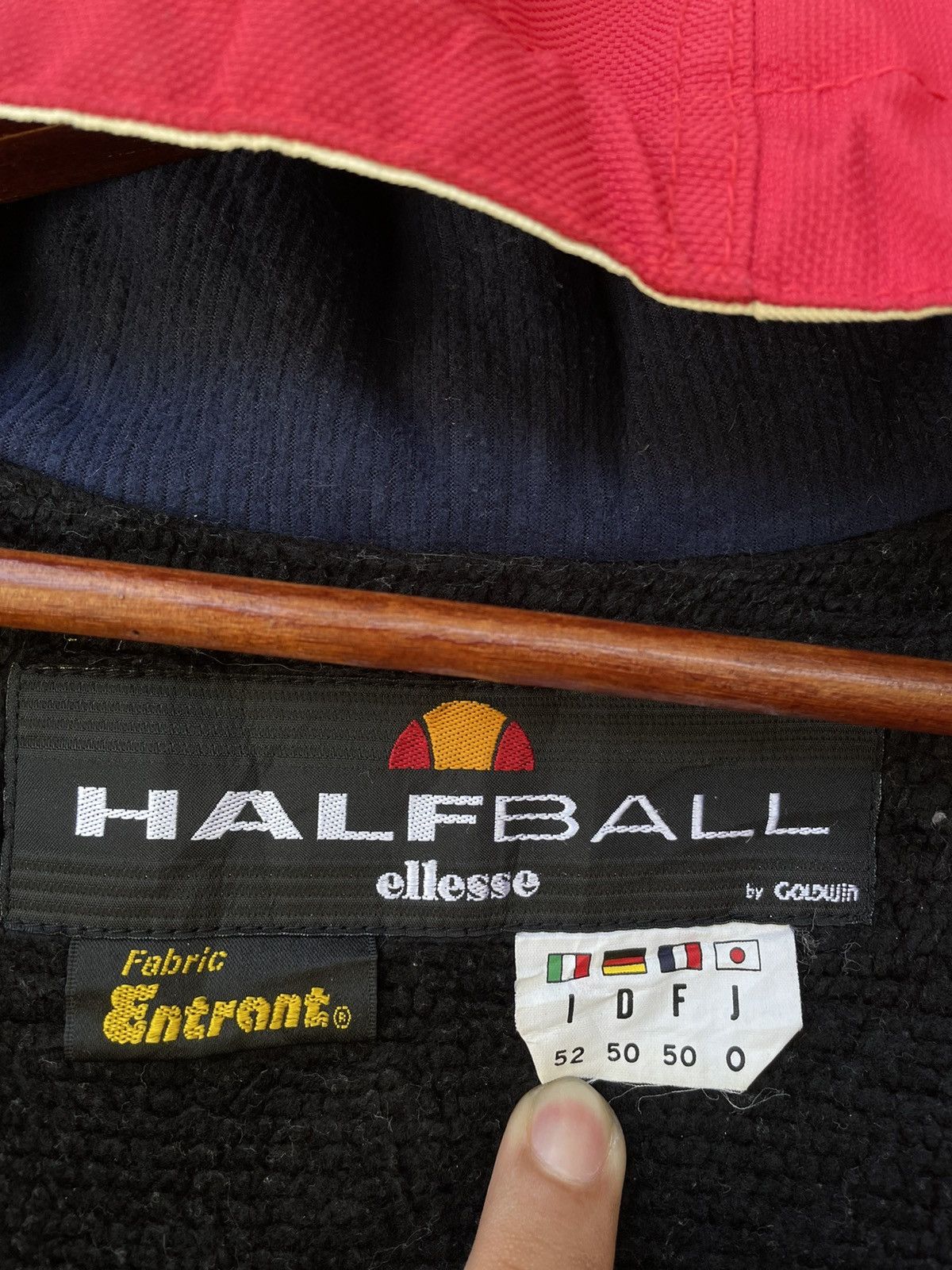 Ellesse × Japanese Brand ELLESSE HALFBALL JACKET Size US L / EU 52-54 / 3 - 8 Thumbnail