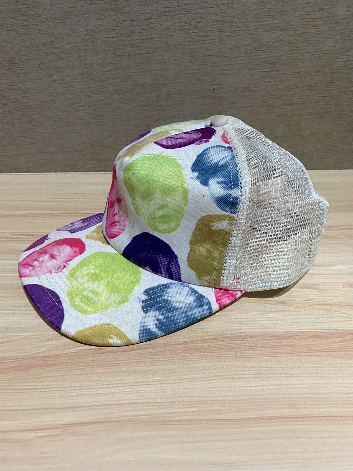 Stussy Rare fullprint vintage Stussy trucker cap Children motive Size ONE SIZE - 2 Thumbnail