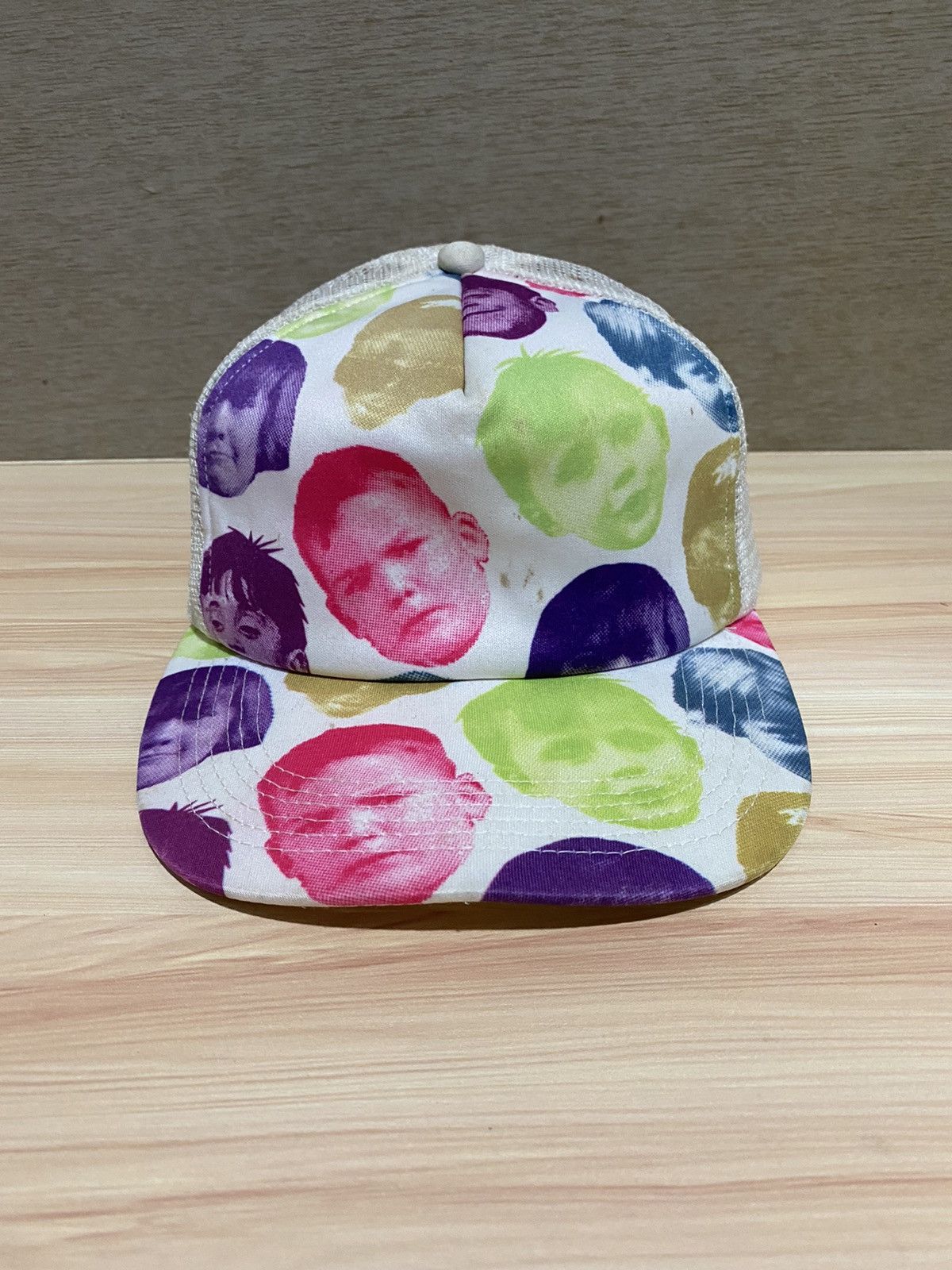 Stussy Rare fullprint vintage Stussy trucker cap Children motive Size ONE SIZE - 1 Thumbnail