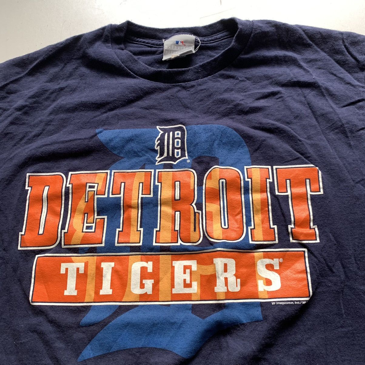 MLB Vintage 2000s Detroit Tigers MLB Baseball Graphic T Shirt Size US L / EU 52-54 / 3 - 2 Thumbnail