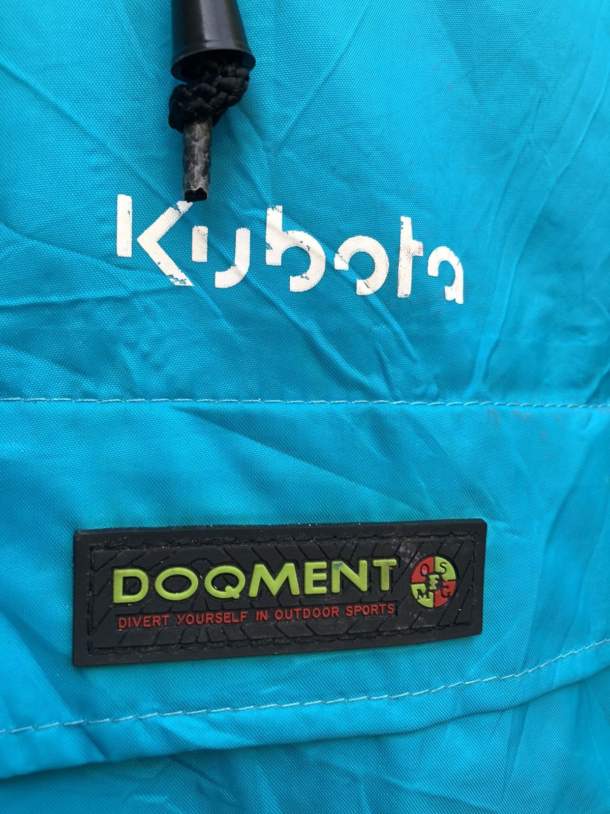 Japanese Brand Vintage 90's Windbreaker Waterproof by Doqment Size US L / EU 52-54 / 3 - 8 Thumbnail
