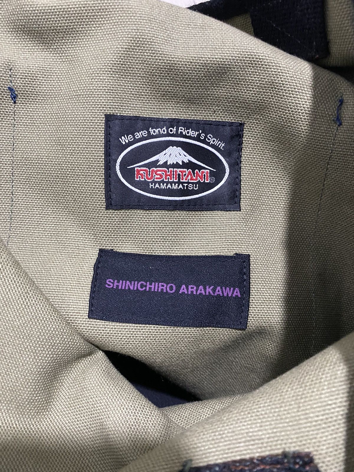 SHINICHIRO ARAKAWA 🔥Rare🔥Kushitani by Shinichiro Arakawa shoulder/tote bag Size ONE SIZE - 9 Thumbnail