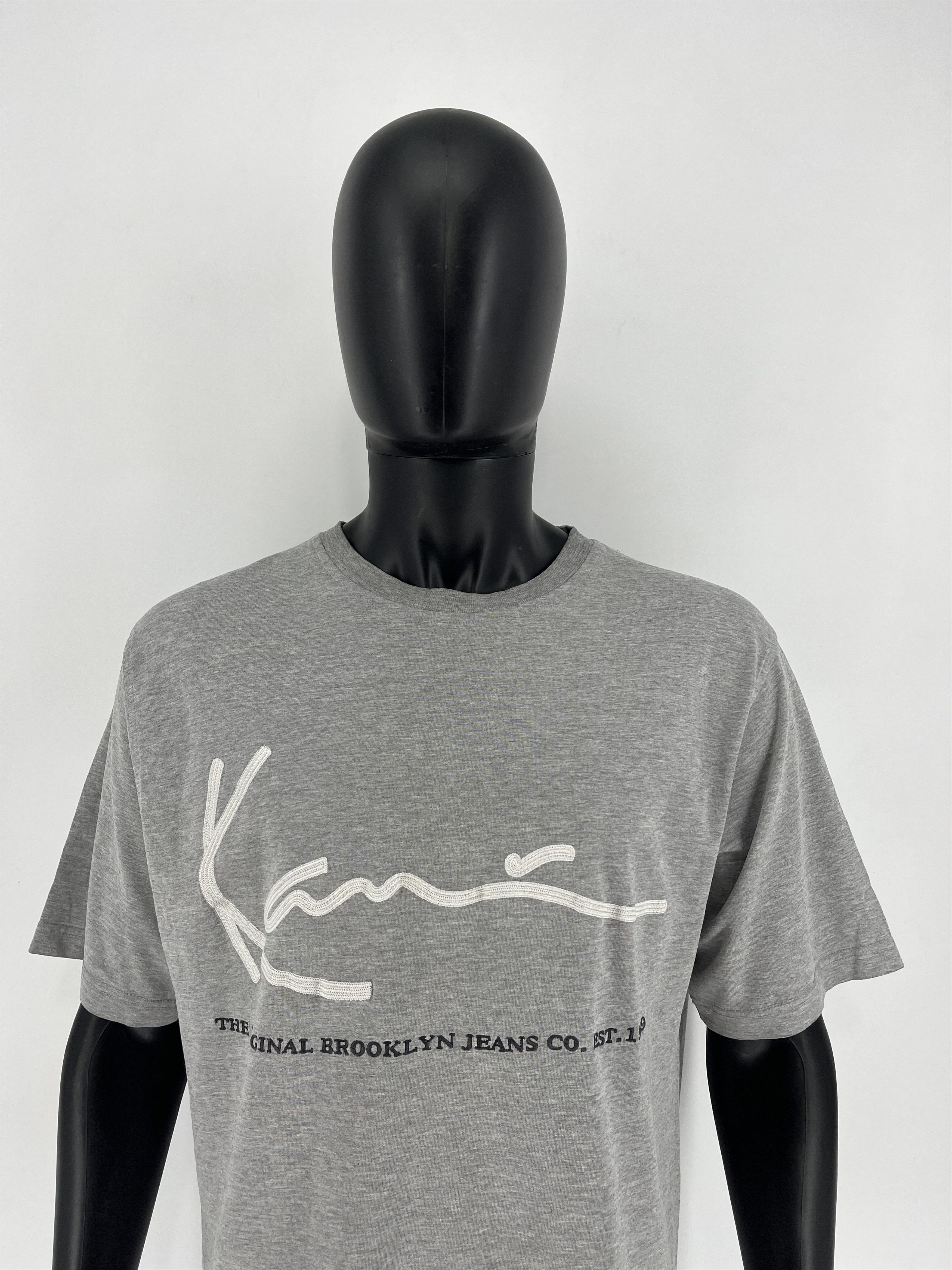 Karl Kani × Vintage Mens Vintage T Shirt Karl Kani Big Logo Size L Size US L / EU 52-54 / 3 - 2 Thumbnail