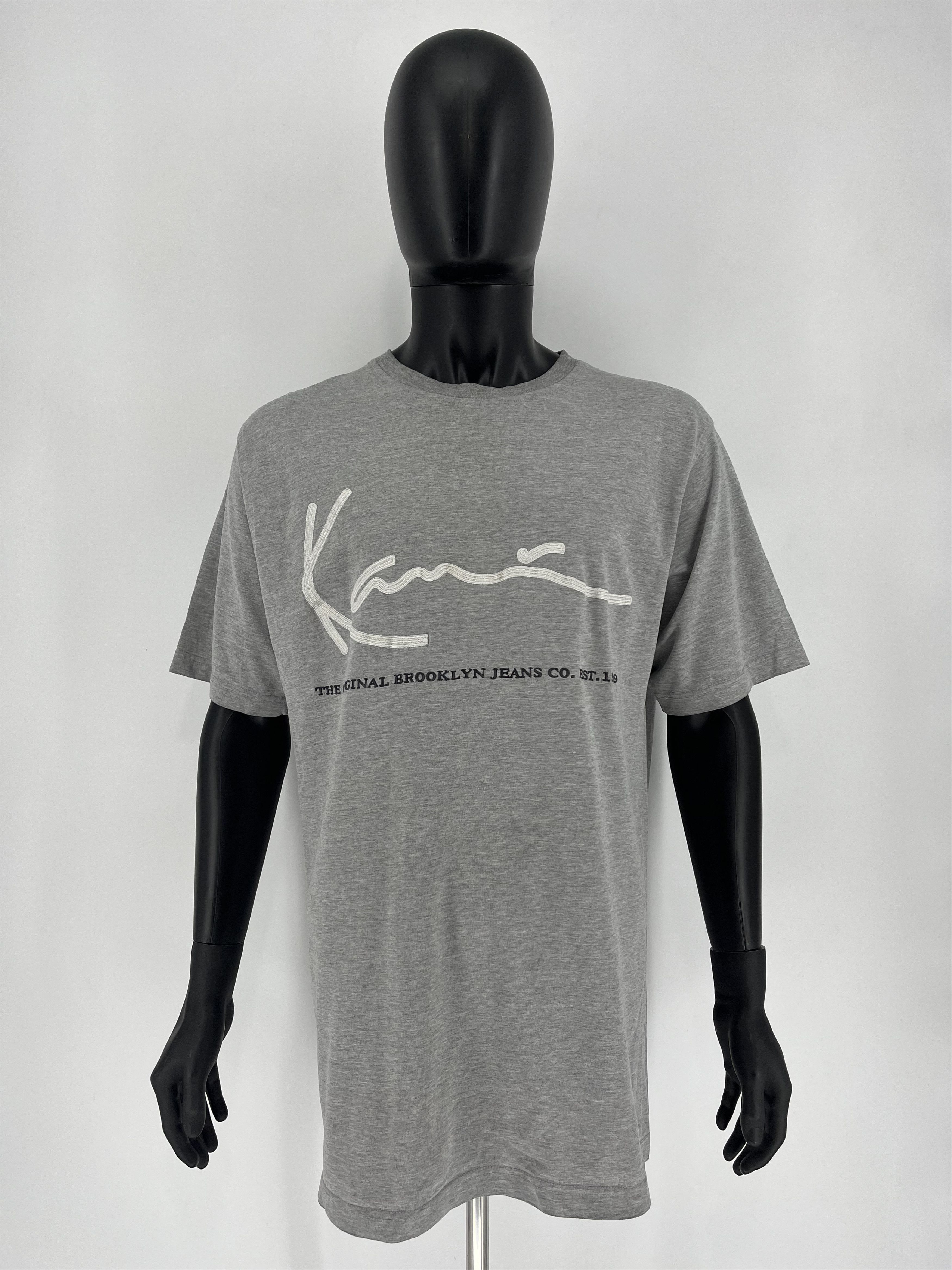 Karl Kani × Vintage Mens Vintage T Shirt Karl Kani Big Logo Size L Size US L / EU 52-54 / 3 - 3 Thumbnail