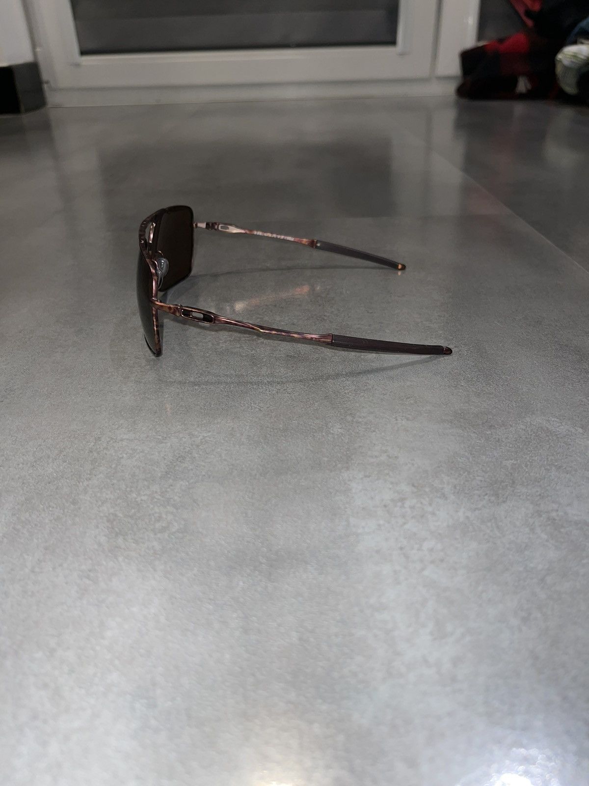 Oakley Oakley OO4061-08 "DEVIATION" Rose Gold Marble Sunglasses Size ONE SIZE - 5 Thumbnail