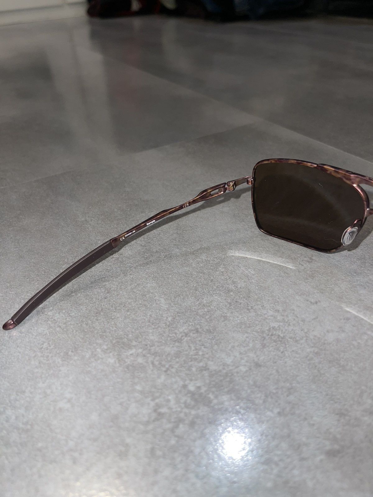 Oakley Oakley OO4061-08 "DEVIATION" Rose Gold Marble Sunglasses Size ONE SIZE - 12 Thumbnail