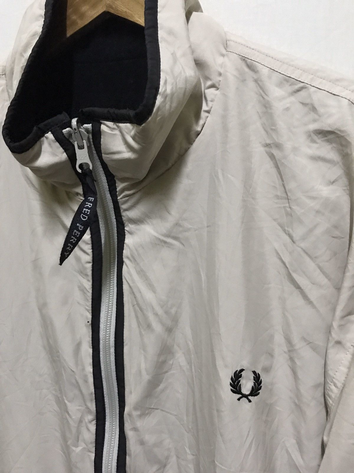 Fred Perry Japan 90s Fred Perry Jacket Reversible Embroidery Logo Size US XL / EU 56 / 4 - 2 Thumbnail