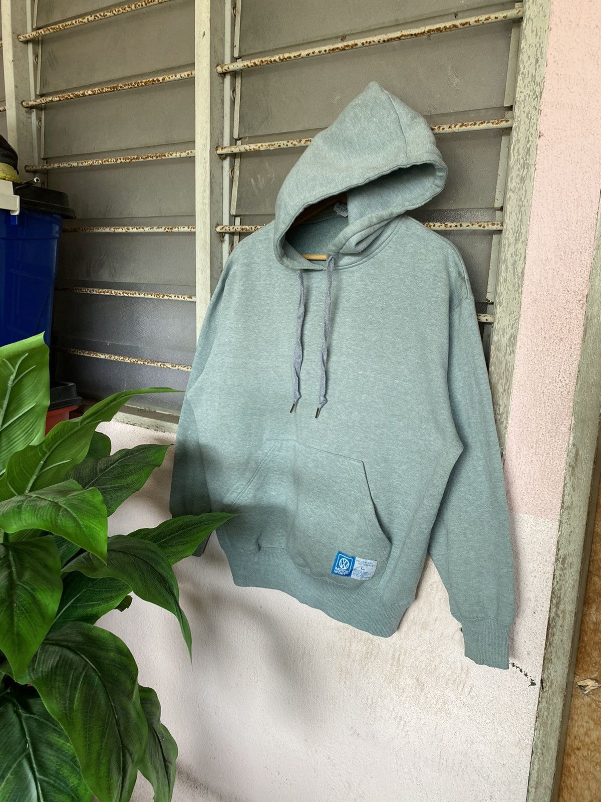 image of Stealsvintage Volkswagen Motorsport Hoodies in Light Green, Men's (Size Large)