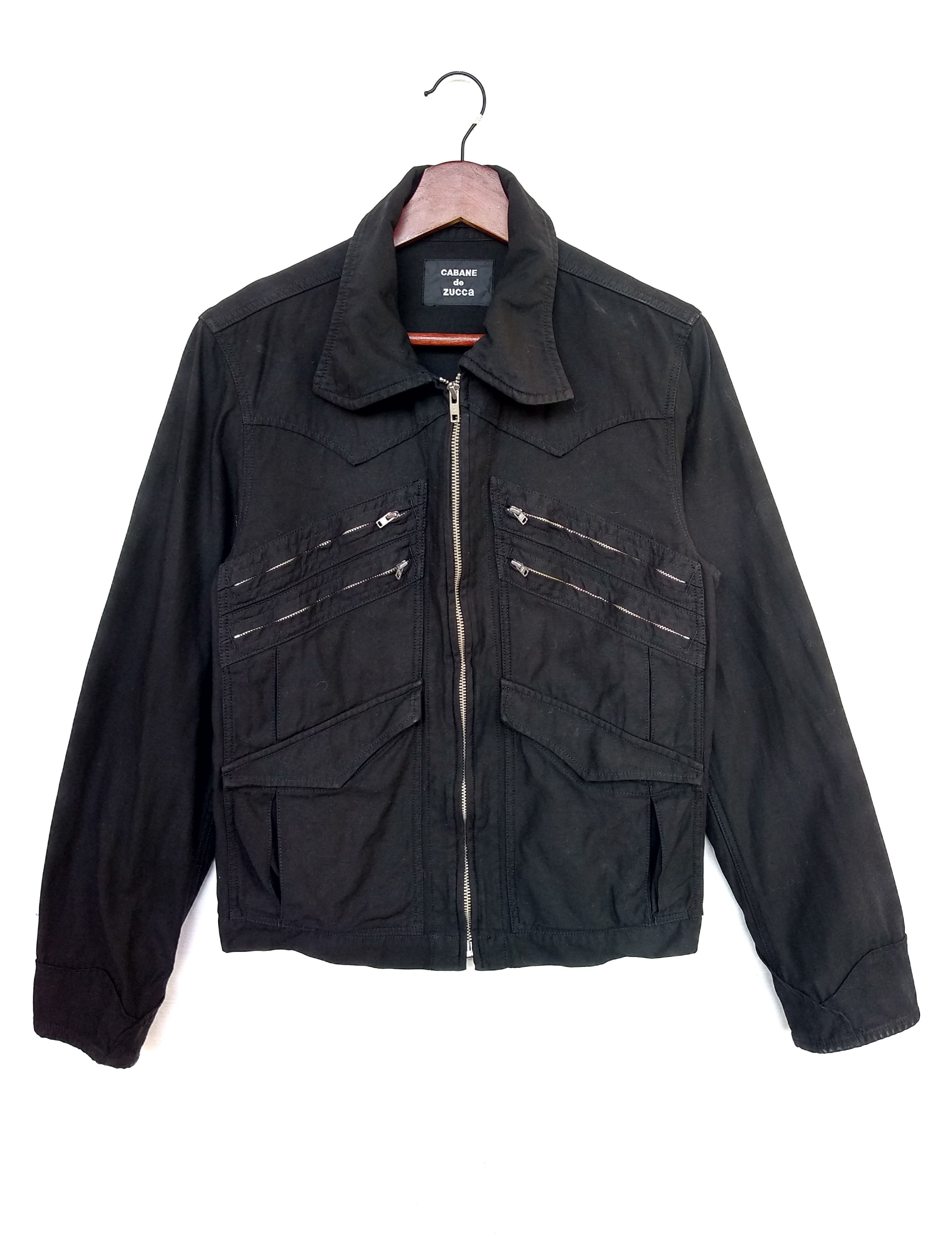 CABANE de ZUCCa × Issey Miyake CABANE de Zucca Light Jacket/Size S/Black Size S / US 4 / IT 40 - 1 Thumbnail
