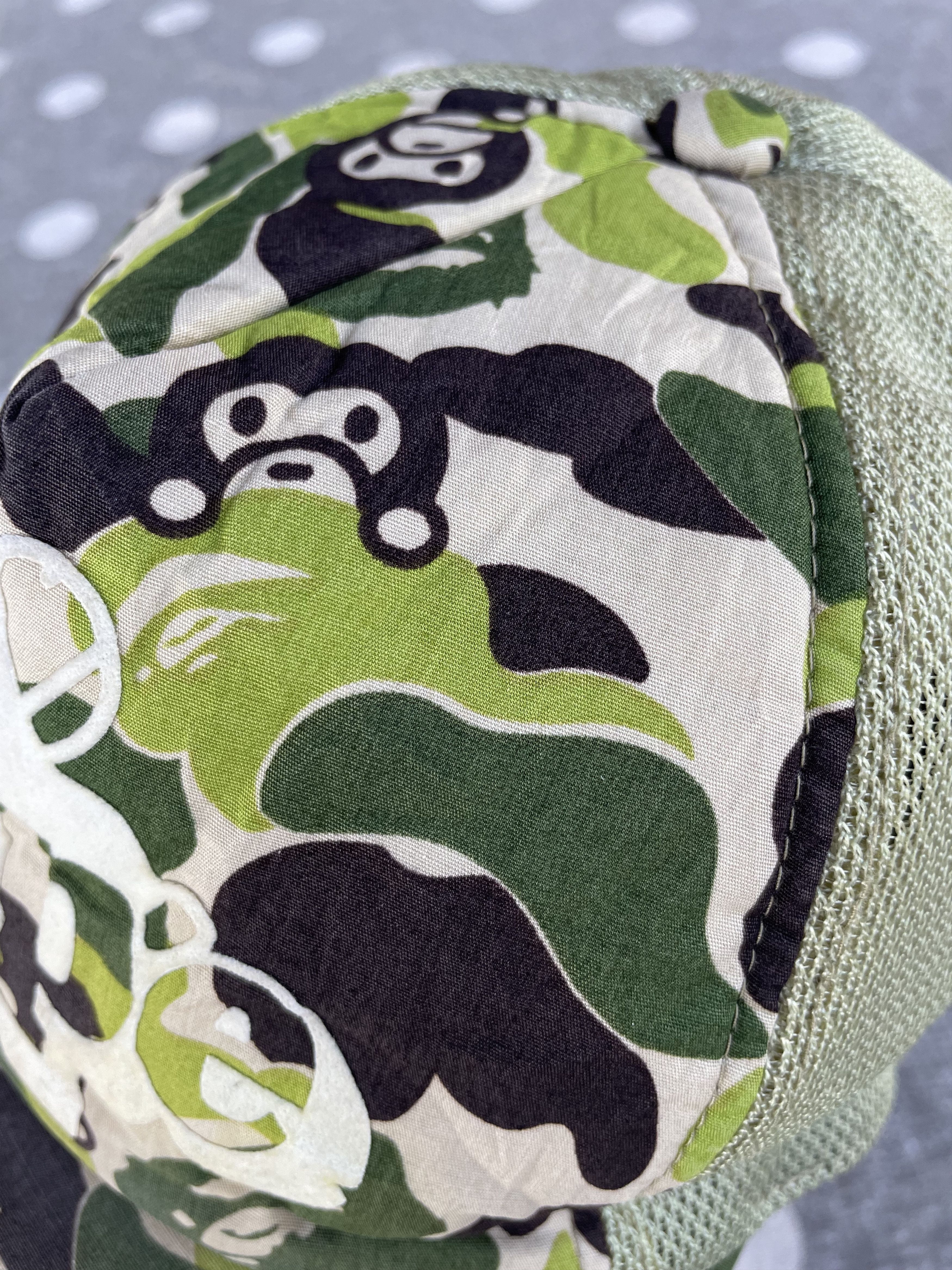 Bape Bape Baby Milo ABC Camo Trucker Cap Size ONE SIZE - 7 Thumbnail