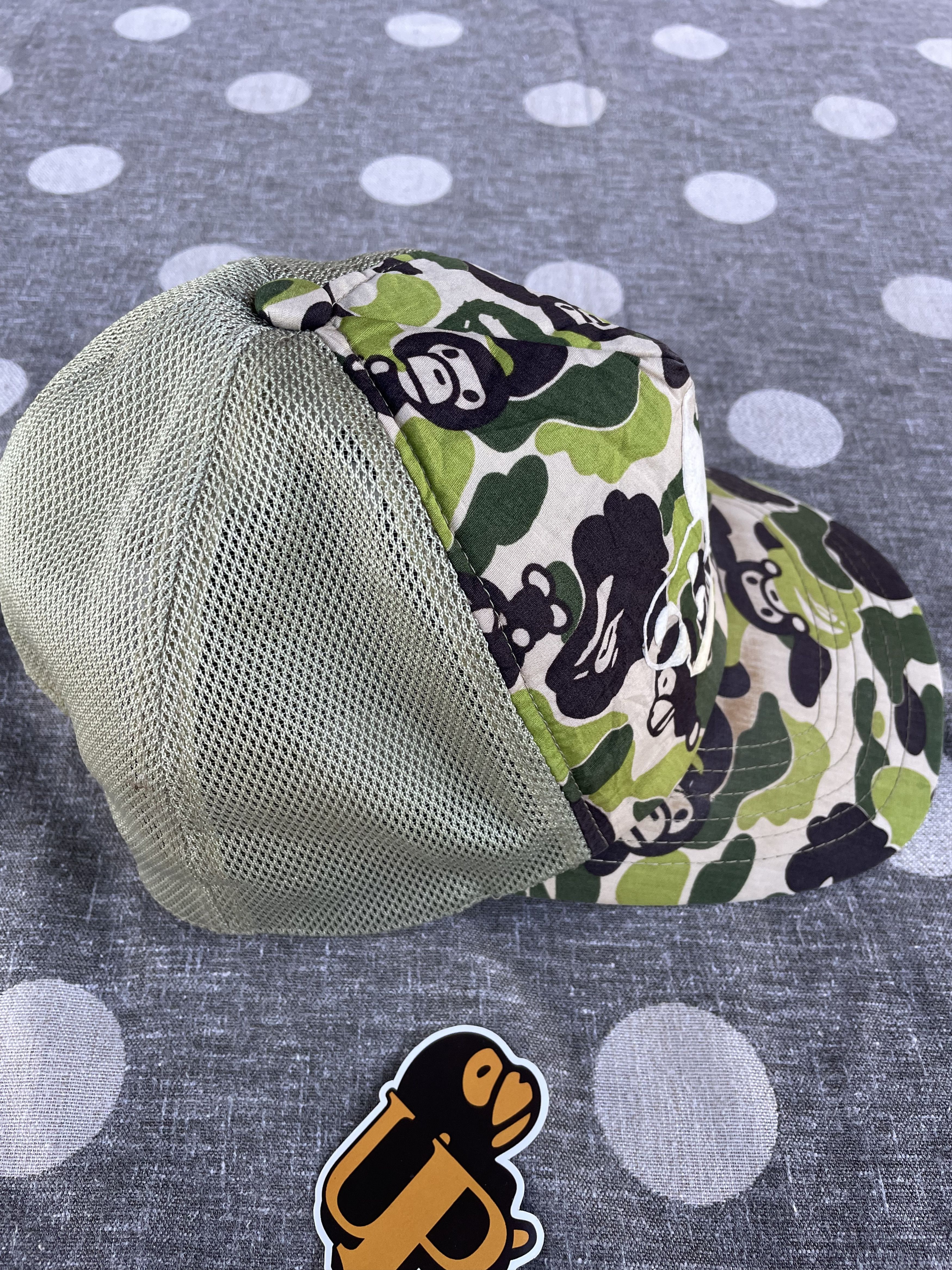 Bape Bape Baby Milo ABC Camo Trucker Cap Size ONE SIZE - 10 Thumbnail