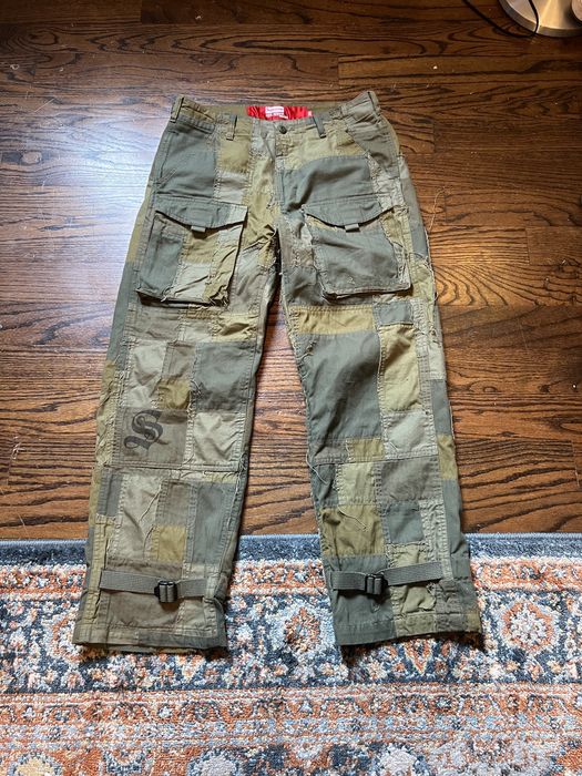 Supreme Supreme x Junya Watanabe Patchwork Cargo Pants FW21 | Grailed