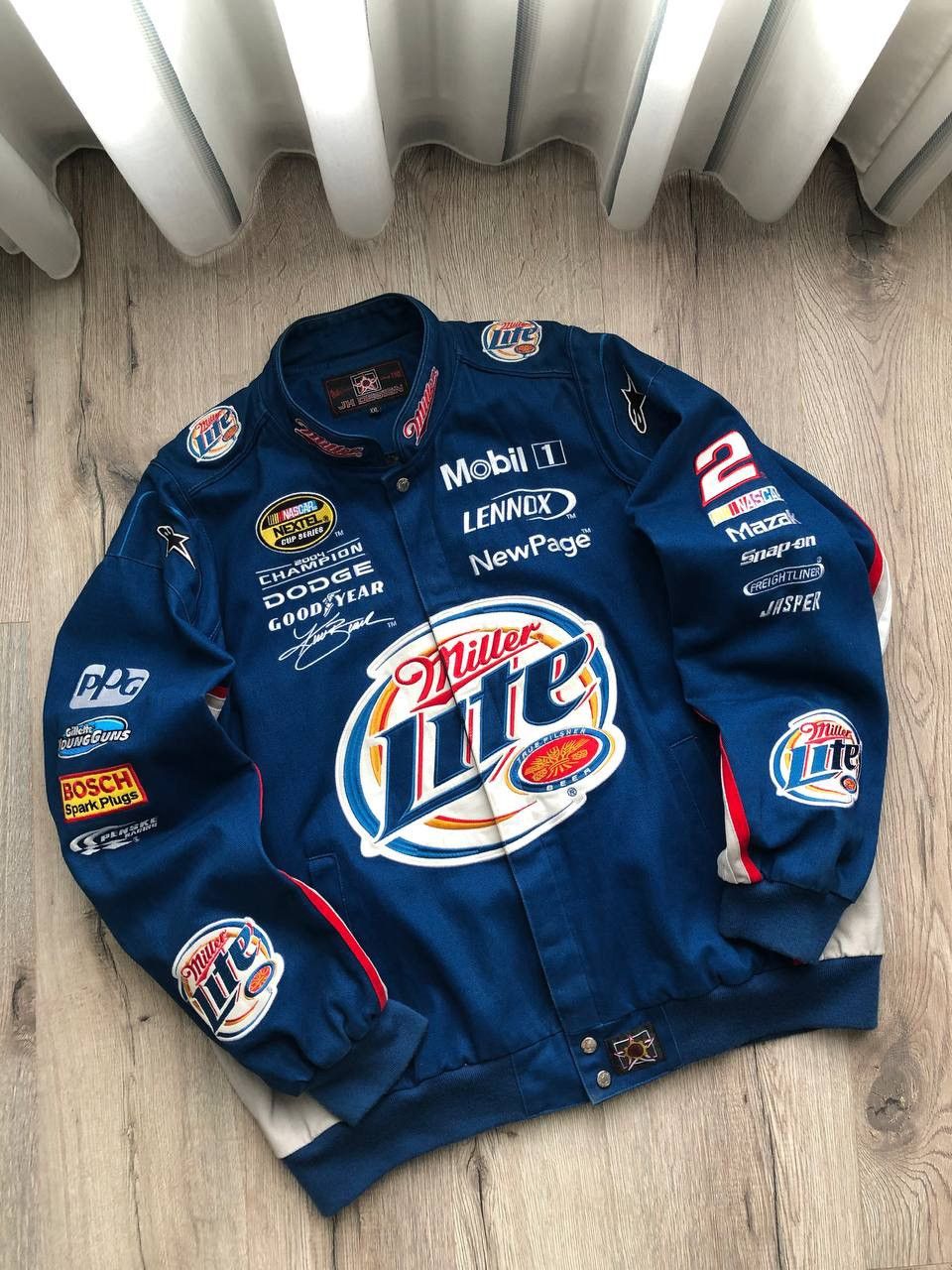 Miller Lite Nascar Jacket Grailed