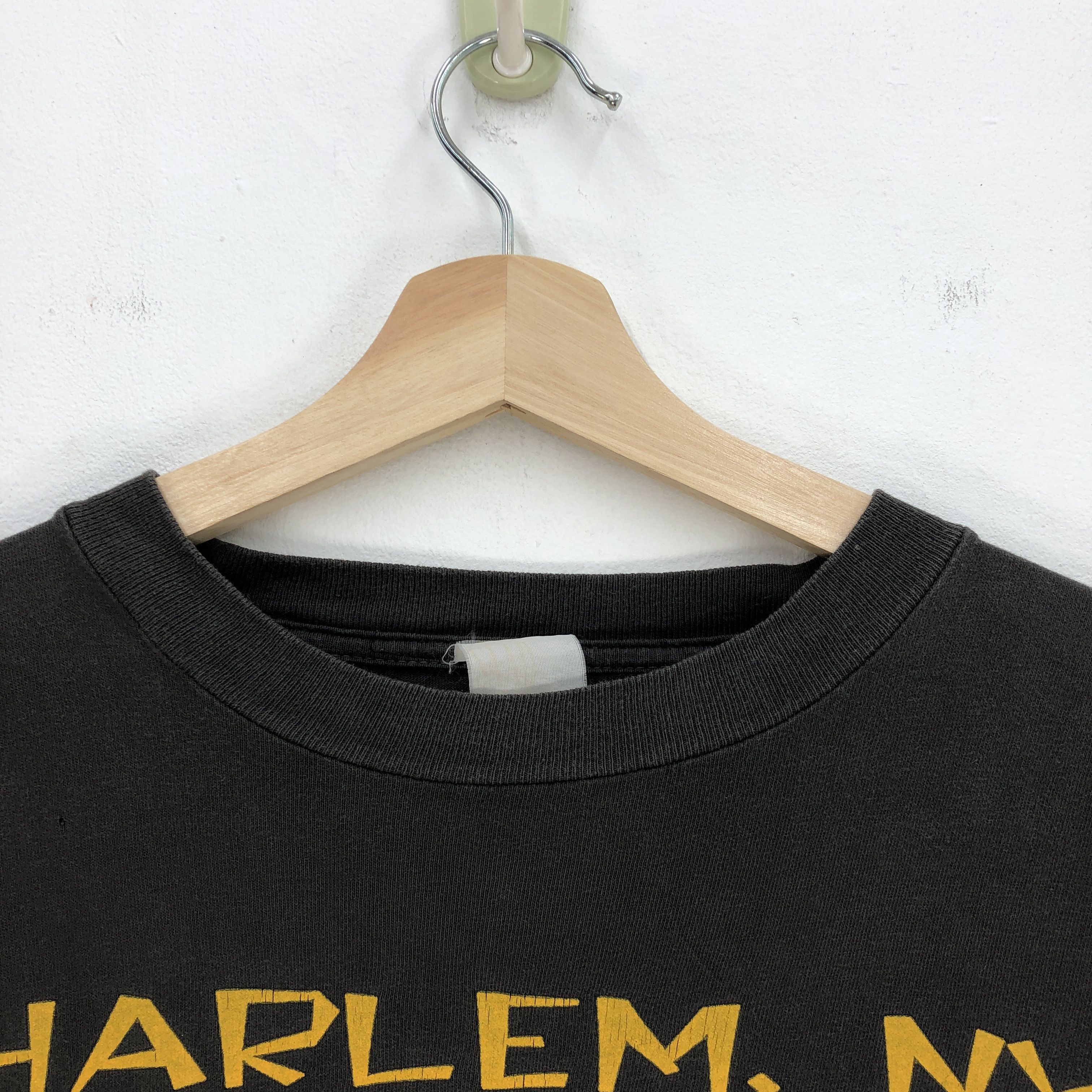 Vintage Distressed Harlem New York T Shirt Jamaican Dance Tees Size US XL / EU 56 / 4 - 3 Thumbnail
