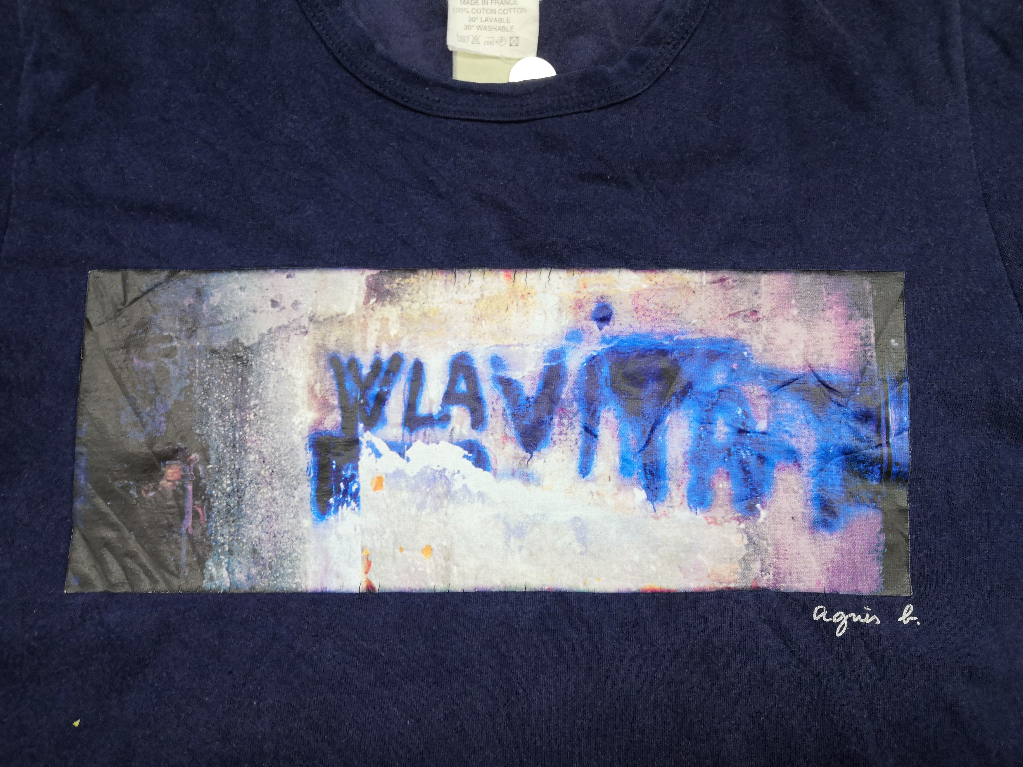 agnes b. Agnes B T-Shirt | Vandalism Wall Agnes B Tees BS2004. Size US L / EU 52-54 / 3 - 3 Thumbnail