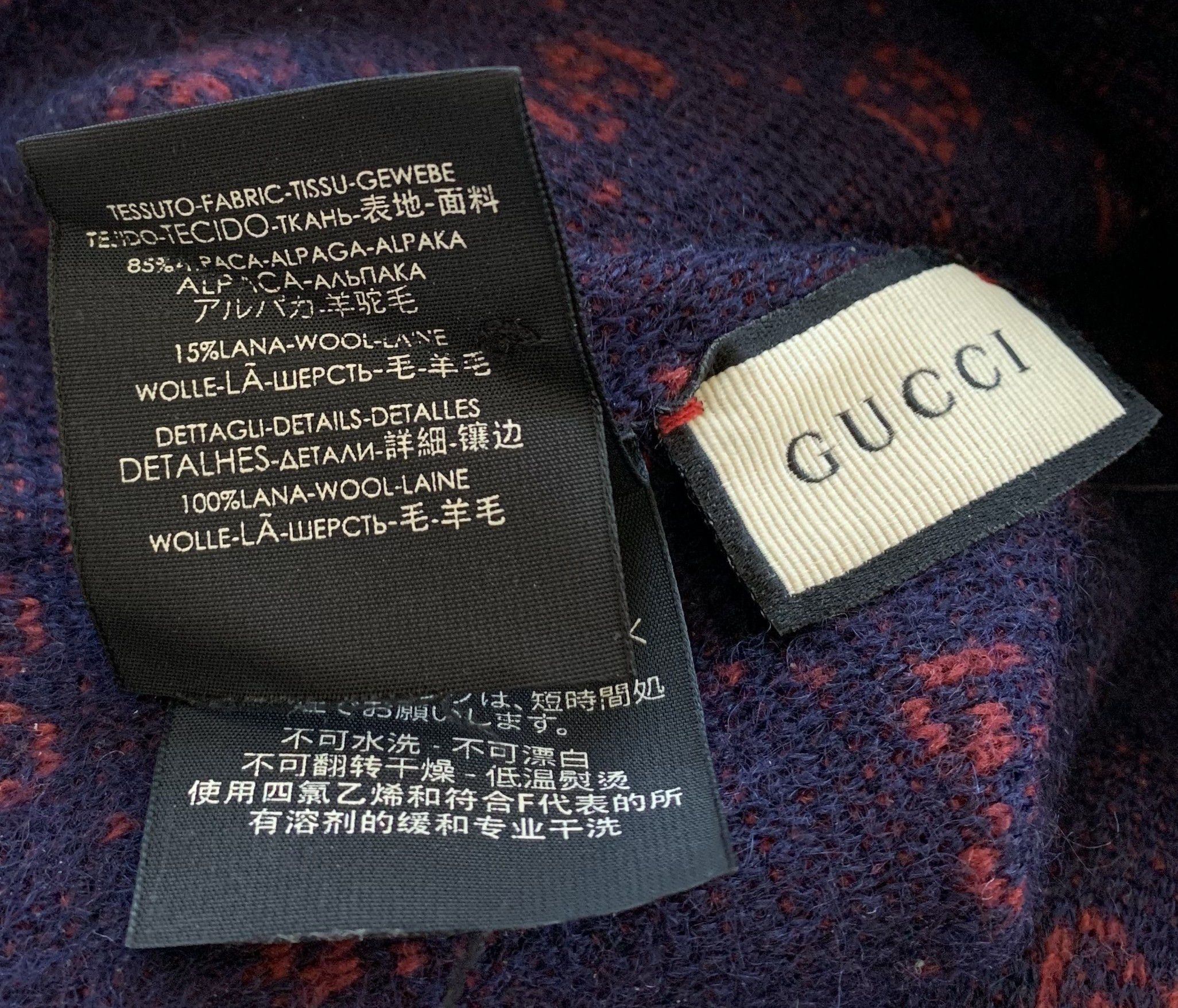 Gucci Vintage Gucci Monogram Beanie Hat Size ONE SIZE - 5 Thumbnail