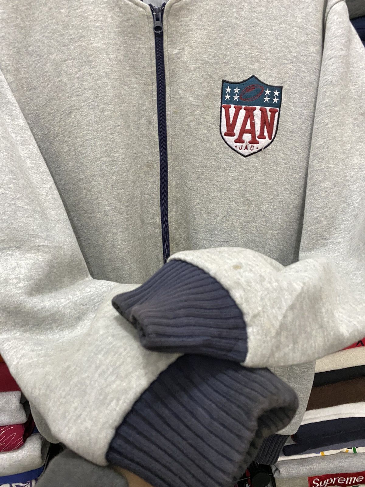 Van × Vintage VINTAGE VAN JAC VARSITY SWEATER STYLE Size US L / EU 52-54 / 3 - 8 Thumbnail