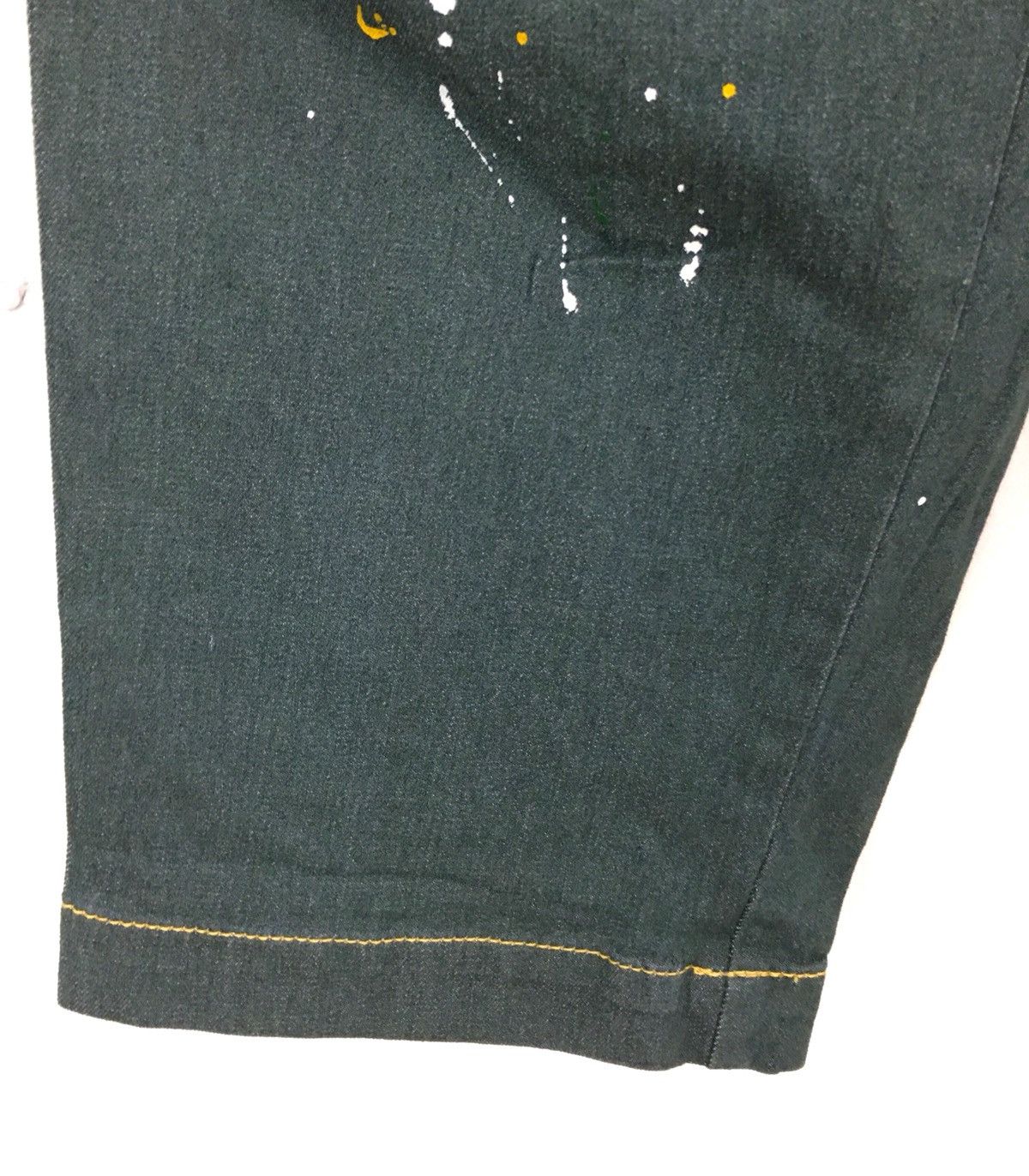 Kapital Japanese Brand AGILE Painter Bucket Back Workwear Jeans Size US 30 / EU 46 - 3 Thumbnail