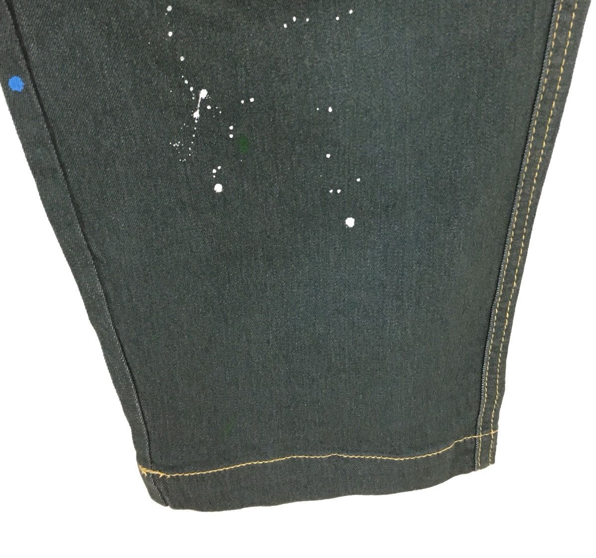 Kapital Japanese Brand AGILE Painter Bucket Back Workwear Jeans Size US 30 / EU 46 - 4 Thumbnail