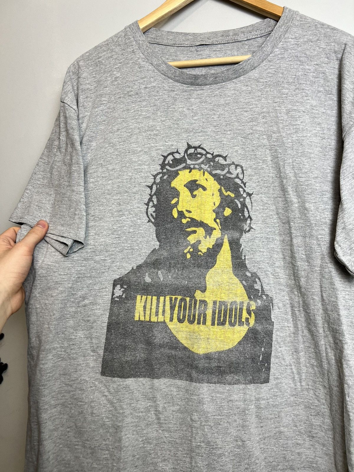 Band Tees Rare Kill Your Idols Jesus Vintage Guns N Roses T Shirt Size US XL / EU 56 / 4 - 2 Thumbnail