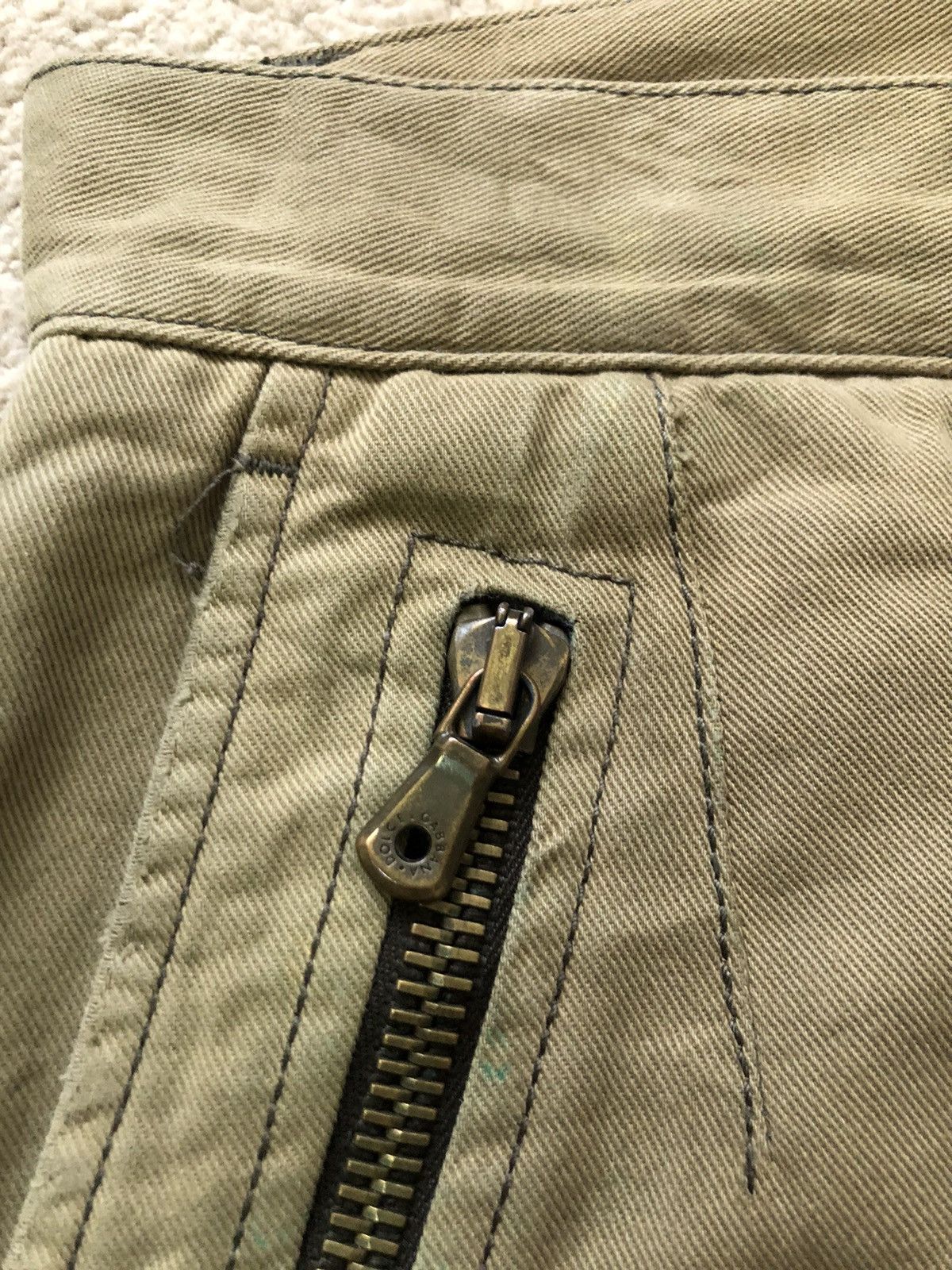 Dolce & Gabbana AW2003-2004 Dolce & Gabbana Zipper Extend Leg Pant Size US 31 - 8 Thumbnail