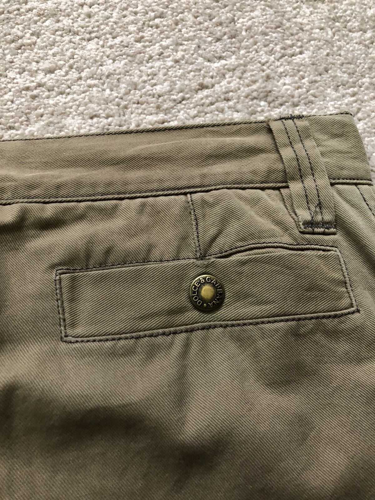 Dolce & Gabbana AW2003-2004 Dolce & Gabbana Zipper Extend Leg Pant Size US 31 - 15 Thumbnail