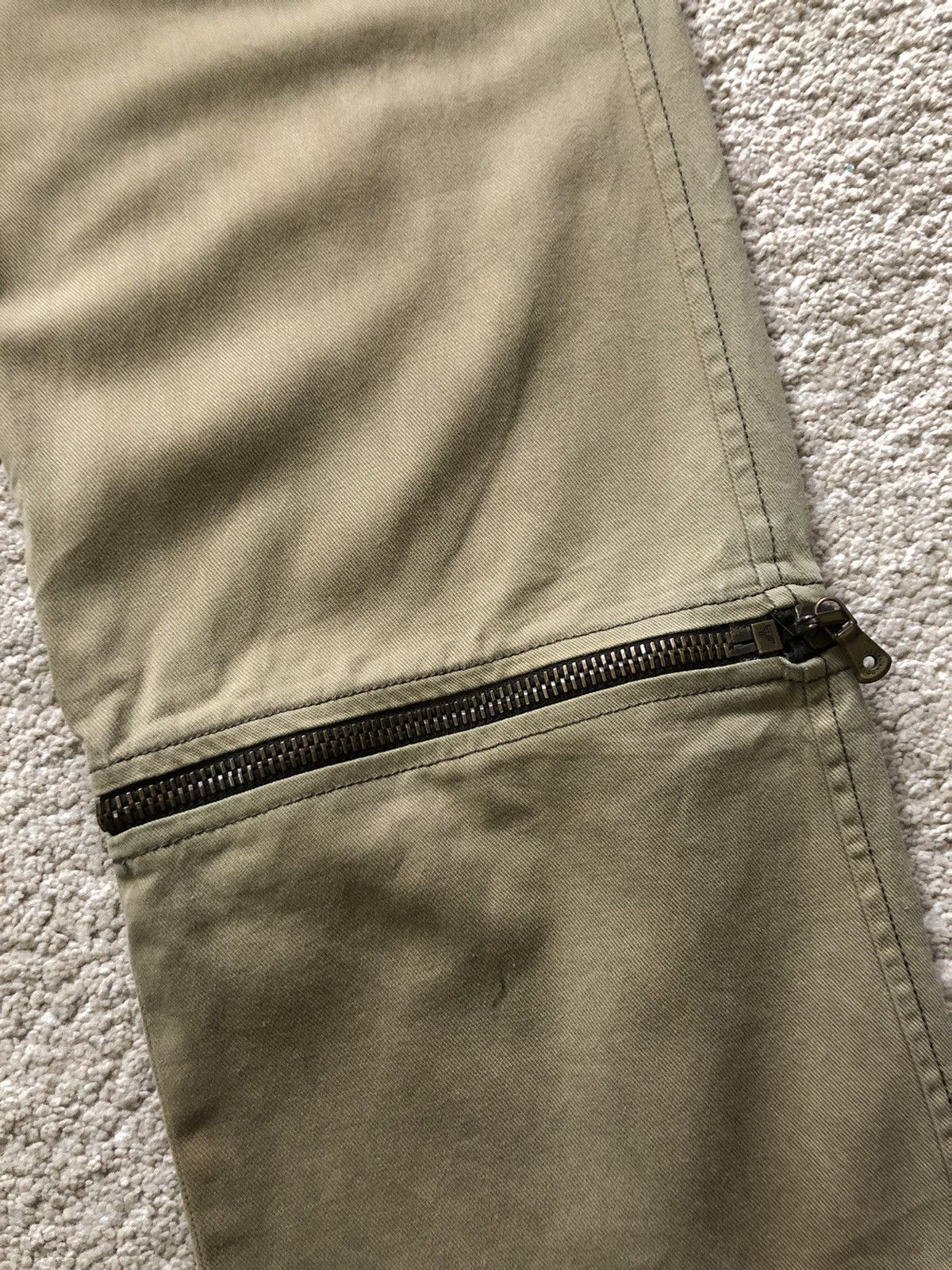 Dolce & Gabbana AW2003-2004 Dolce & Gabbana Zipper Extend Leg Pant Size US 31 - 6 Thumbnail