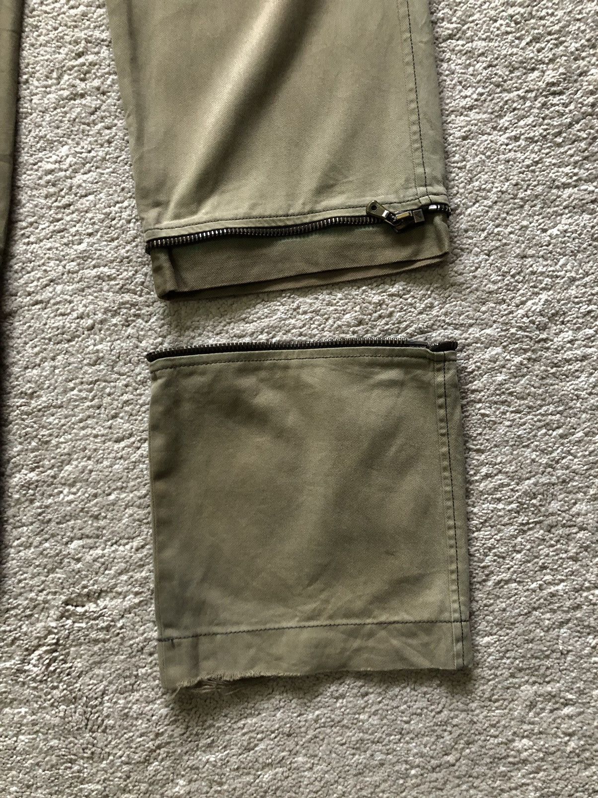 Dolce & Gabbana AW2003-2004 Dolce & Gabbana Zipper Extend Leg Pant Size US 31 - 10 Thumbnail