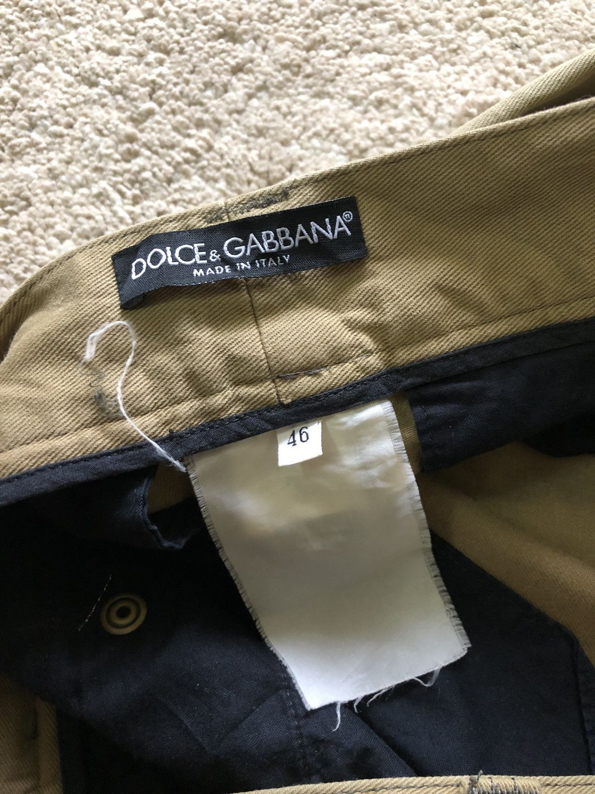 Dolce & Gabbana AW2003-2004 Dolce & Gabbana Zipper Extend Leg Pant Size US 31 - 17 Thumbnail