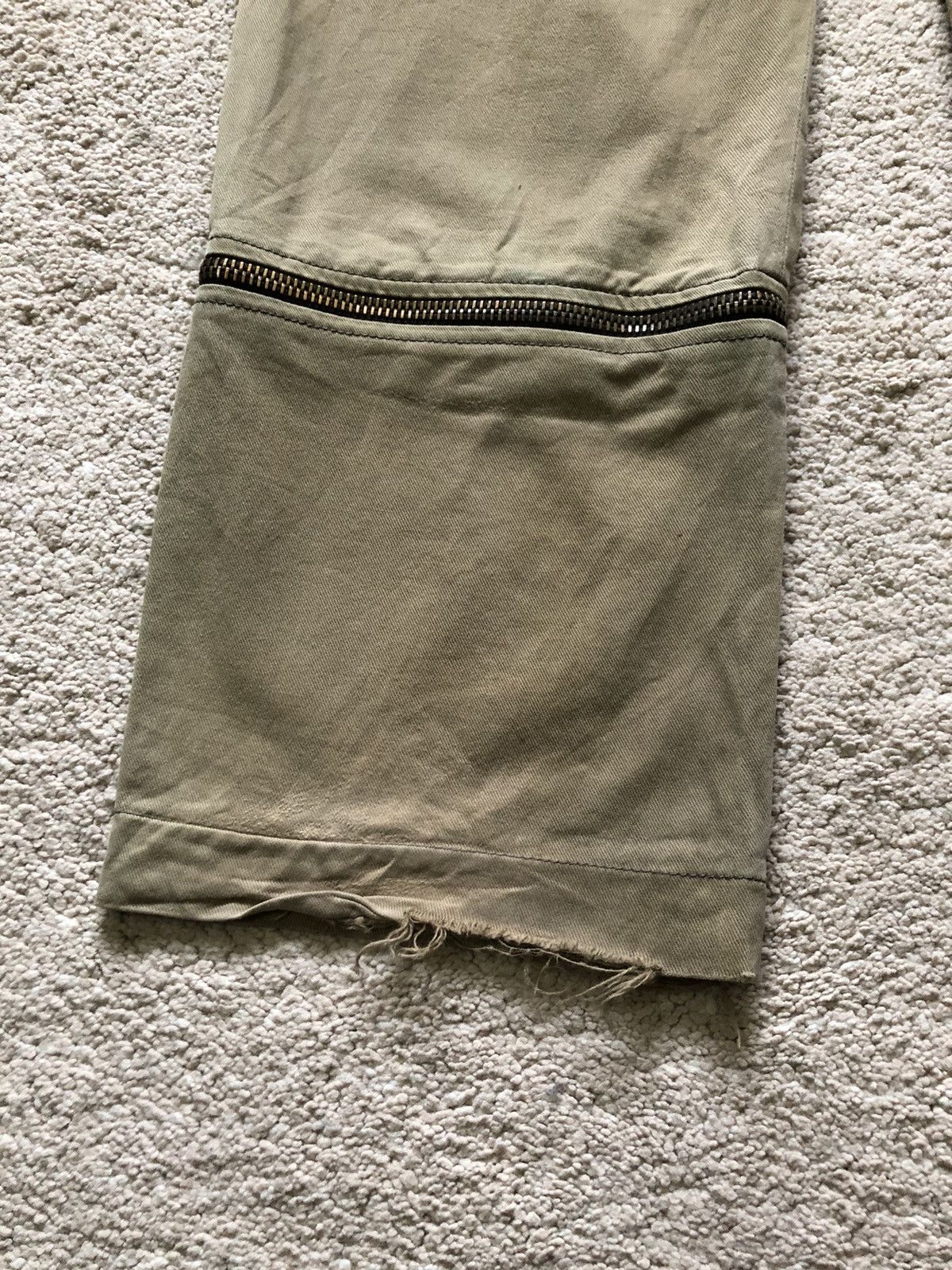 Dolce & Gabbana AW2003-2004 Dolce & Gabbana Zipper Extend Leg Pant Size US 31 - 14 Thumbnail