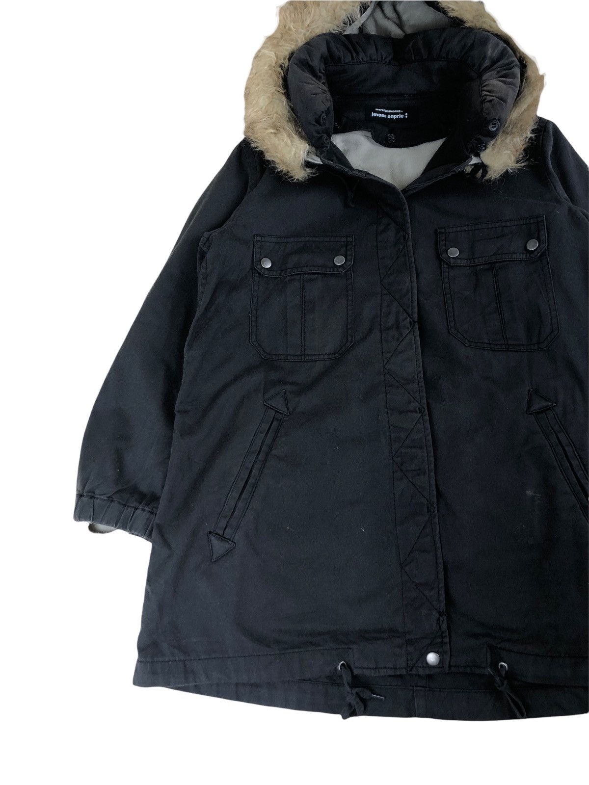 Issey Miyake Issey Miyake Double Layer Fur Hooded Type N-3B Jacket Size US M / EU 48-50 / 2 - 4 Thumbnail