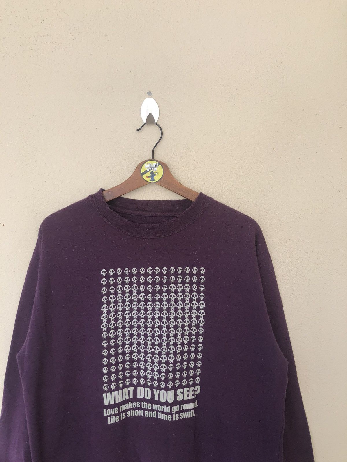Japanese Brand × Vintage SKULL DESIGN SWEATSHIRT Size US M / EU 48-50 / 2 - 3 Thumbnail