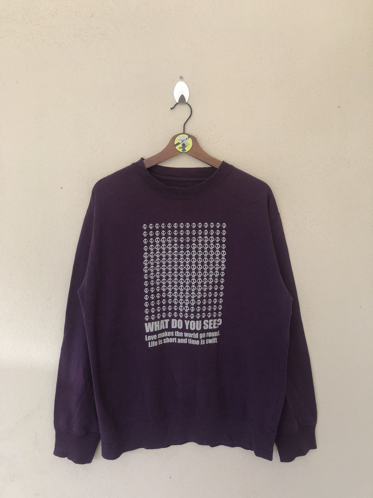 Japanese Brand × Vintage SKULL DESIGN SWEATSHIRT Size US M / EU 48-50 / 2 - 1 Thumbnail