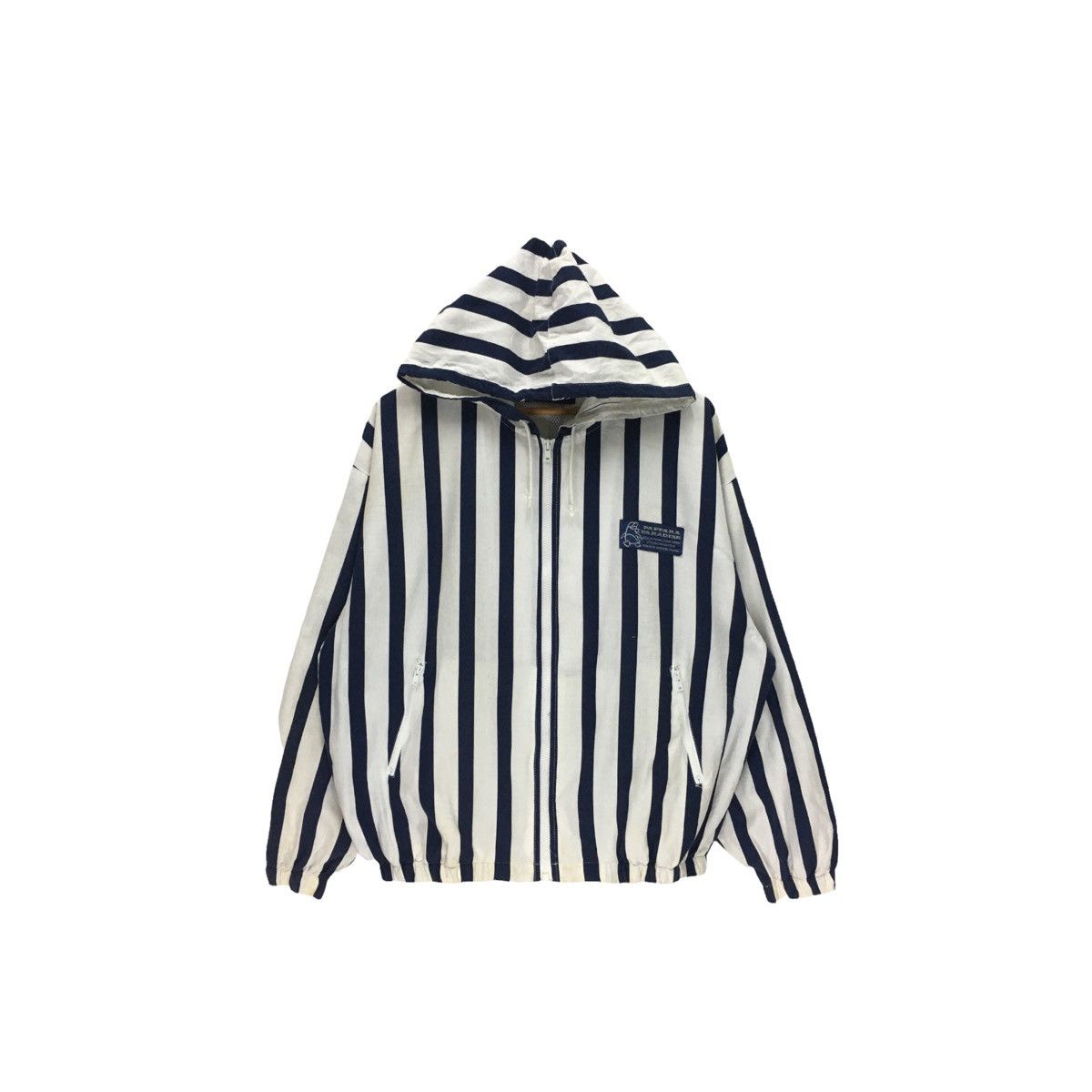 Japanese Brand × Seditionaries Vintage Yokohama Pappara Paradise Stripes Hoodie Jacket Size US M / EU 48-50 / 2 - 1 Thumbnail